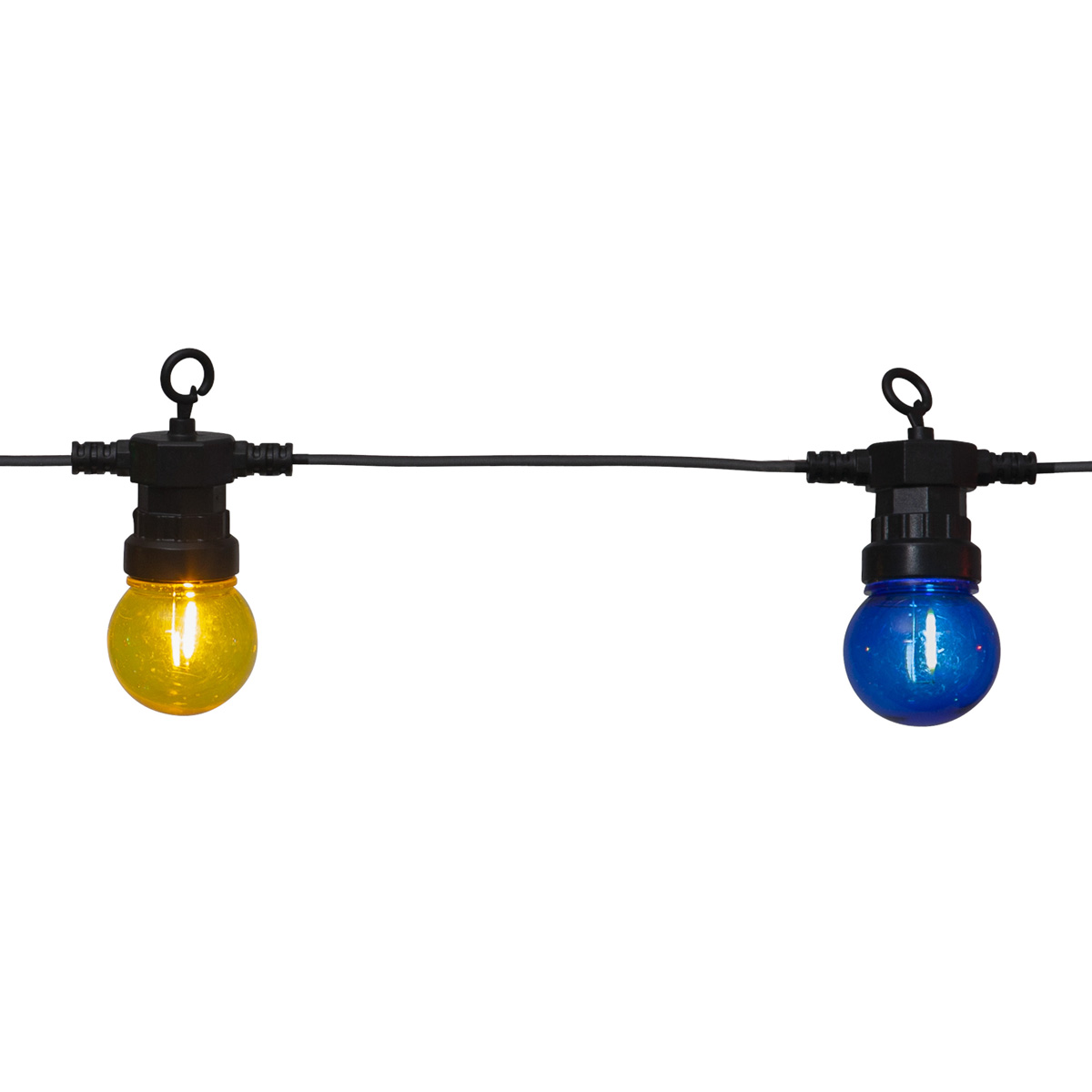 LED Lichterkette CIRCUS - 20 kleine bunte Kugeln - Filament LED - 8,8m - inkl.Trafo - outdoor LED Lichterkette CIRCUS - 20 kleine bunte Kugeln - Filament LED - 8,8m - inkl.Trafo - outdoor