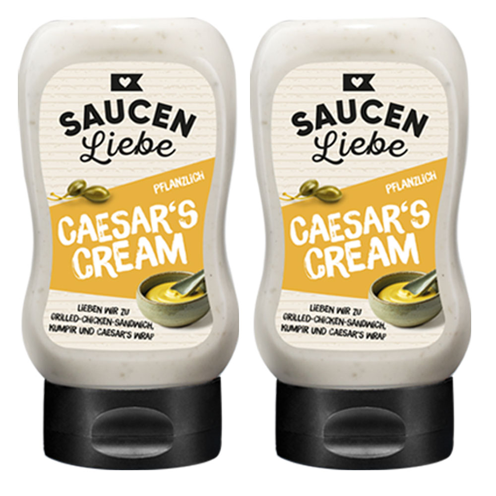 Saucen Liebe - 2 x Caesers Cream - 600ml - vegan Saucen Liebe - 2 x Caesers Cream - 600ml - vegan