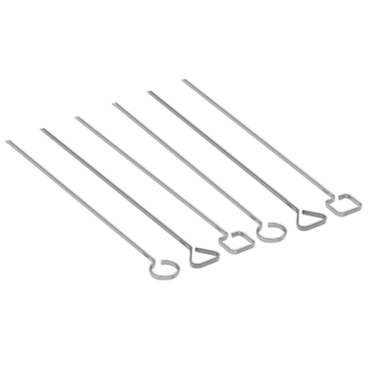 CADAC Signature BBQ-Spieß-Set - 6 Spieße - 3 Marker - 30cm - Edelstahl CADAC Signature BBQ-Spieß-Set - 6 Spieße - 3 Marker - 30cm - Edelstahl