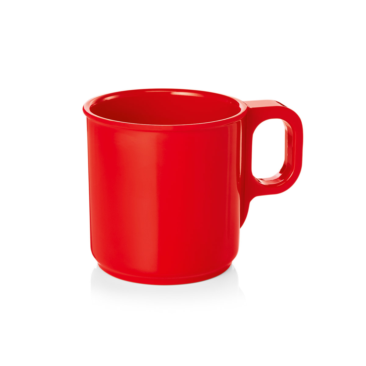 Campingbecher SUMMER - Melamin - H: 7,5cm - D: 7,7cm - 250ml - rot Campingbecher SUMMER - Melamin - H: 7,5cm - D: 7,7cm - 250ml - rot