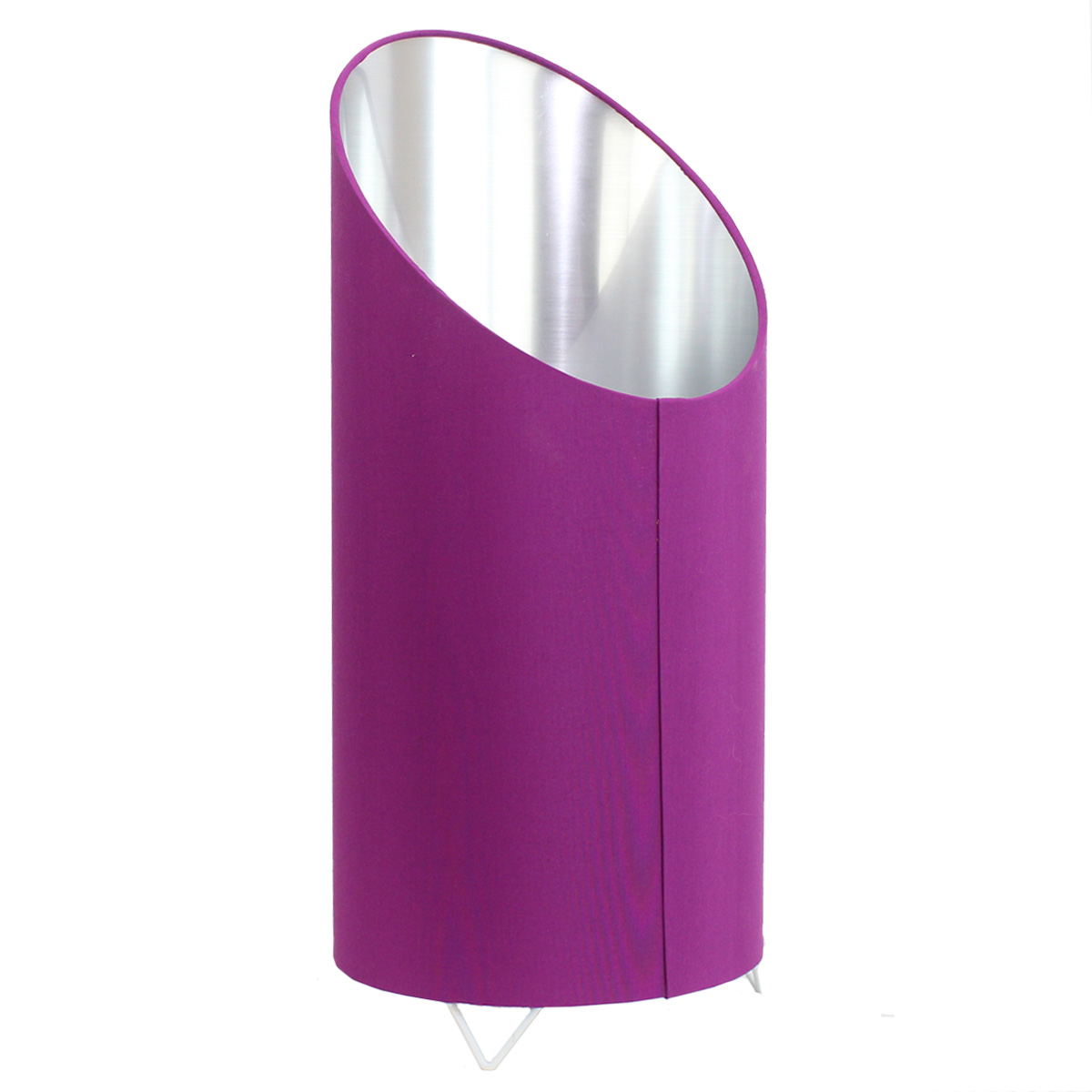 LED Flammenleuchte - Dekoleuchte - VINE beere/silber - realistische Fackelfunktion - H: 43cm D:18cm LED Flammenleuchte - Dekoleuchte - VINE beere/silber - realistische Fackelfunktion - H: 43cm D:18cm