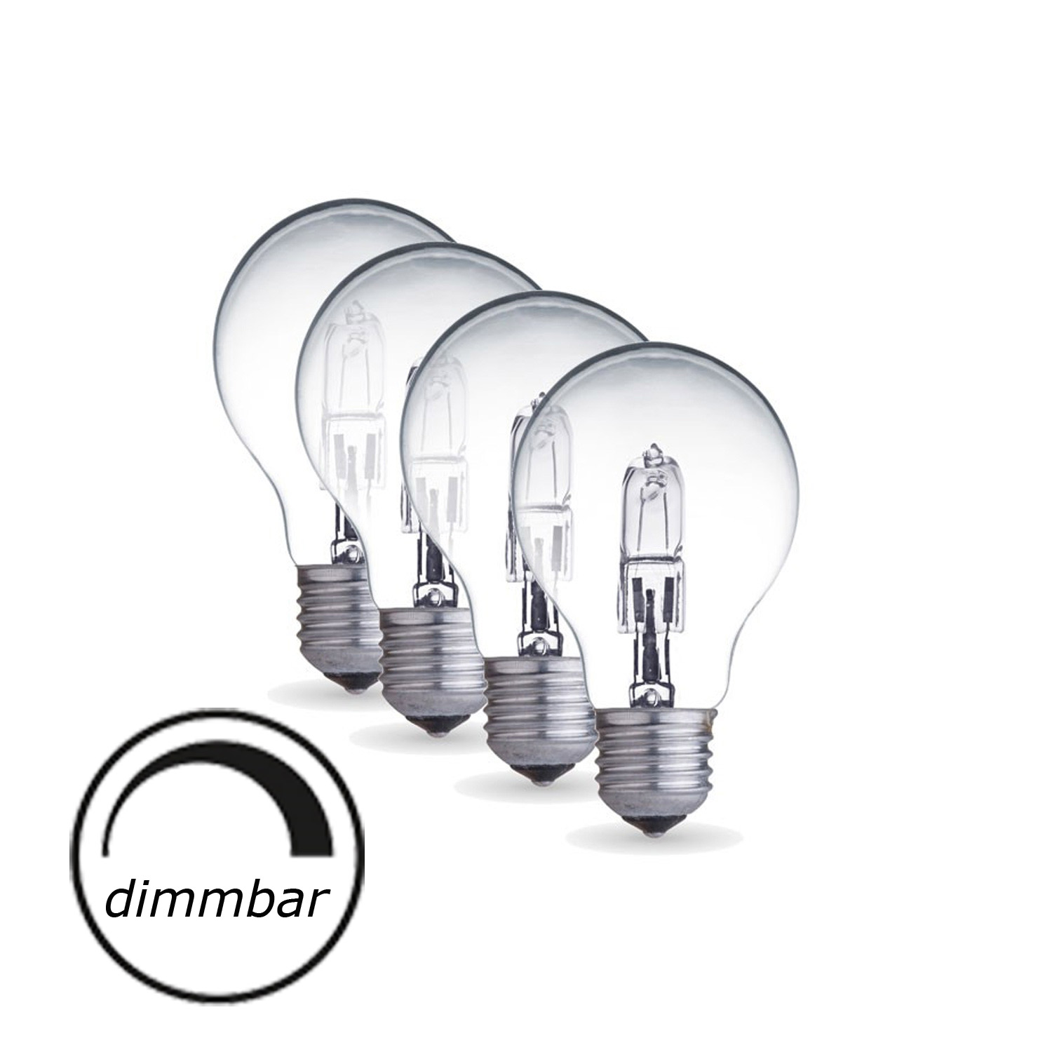 Illu-/Partylichterkette weiß 10m - Außenlichterkette - Made in Germany- 30 dimmbare Halogenlampen