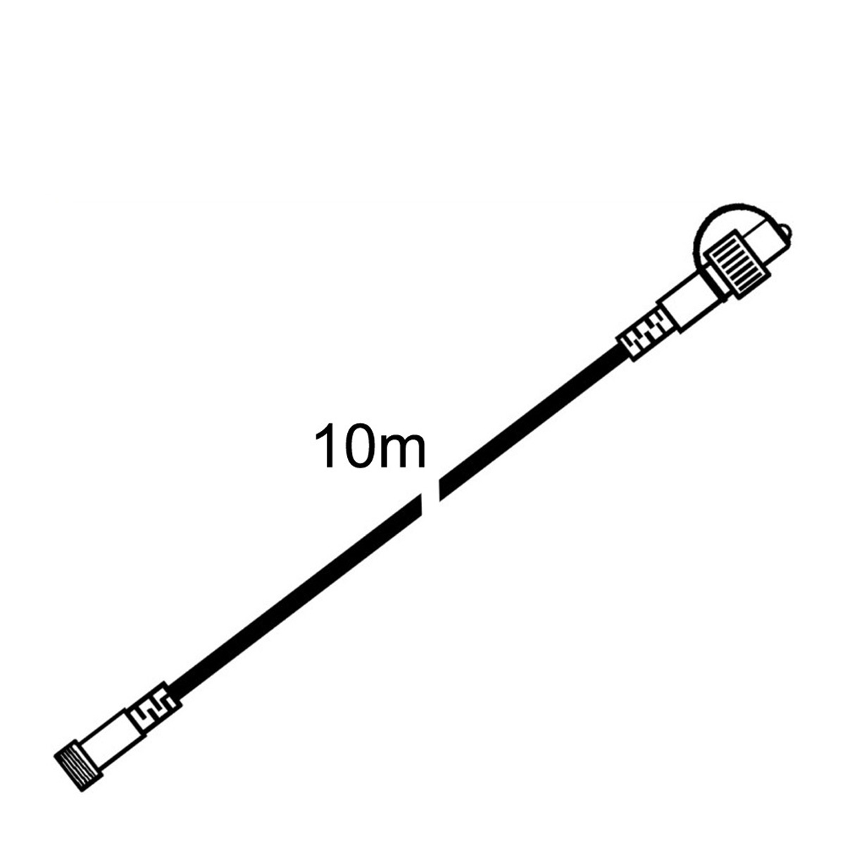 System 24 | Verlängerung | koppelbar | exkl. Trafo | 10m System 24 | Verlängerung | koppelbar | exkl. Trafo | 10m