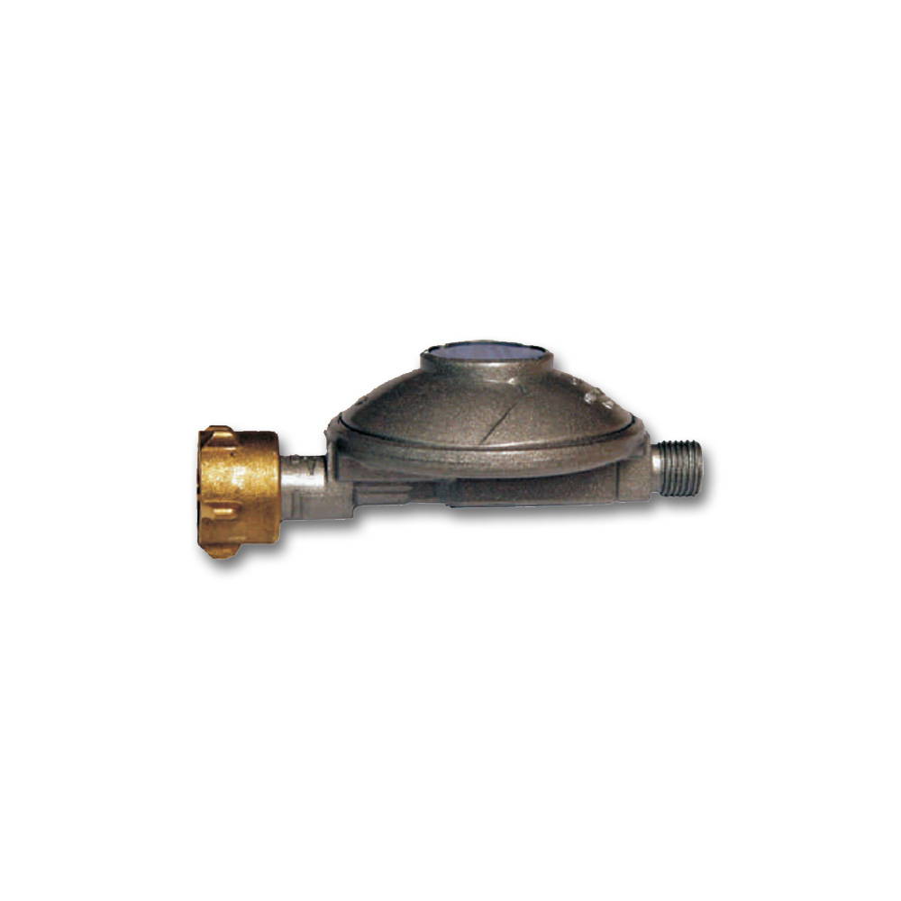 Gasregler Niederdruck 30mbar - 1,5kg/h - Kleinflaschenanschluss x 1/4" links - einstufig - CAMPING