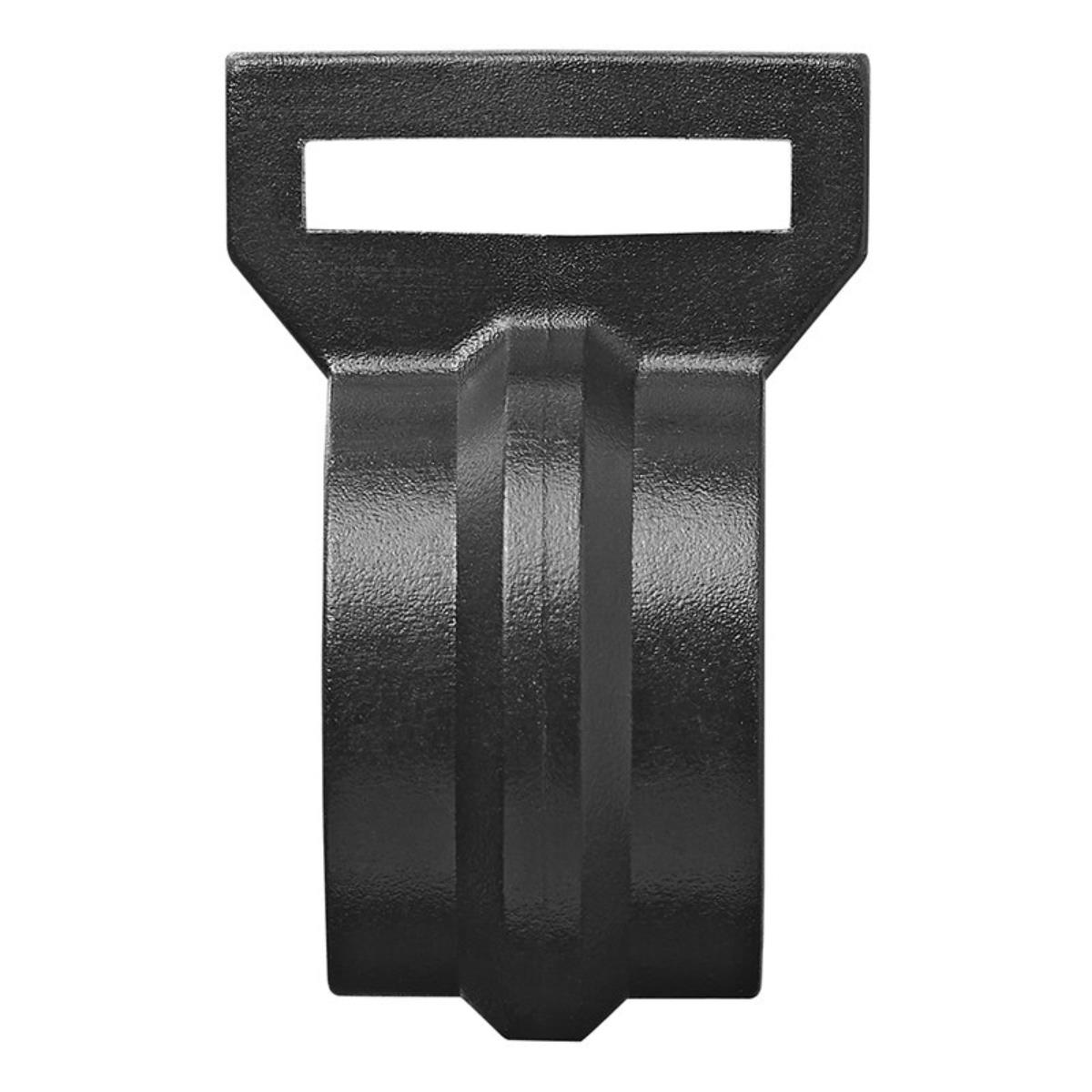 Innenzelthaken 20-25mm mit Schlitz schwarz