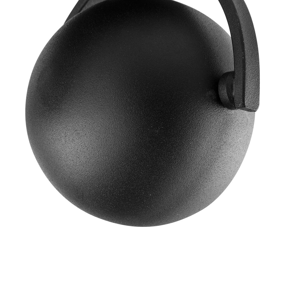 Deckenspot 3fach NOP - Lichtbalken schwarz . 3 x GU10 Leuchtmittel 3000K - dimmbar