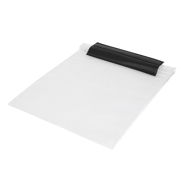 Schutzhülle für Wertsachen - spritzwasserdicht - 240 x 190mm - Kombiverschluss ZIP/Klett