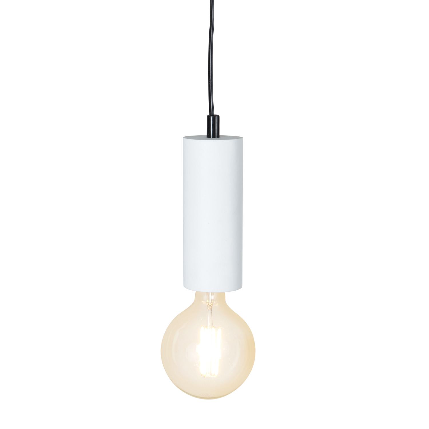Lampenhalterung | TUB | E27 | hängend | Weiß