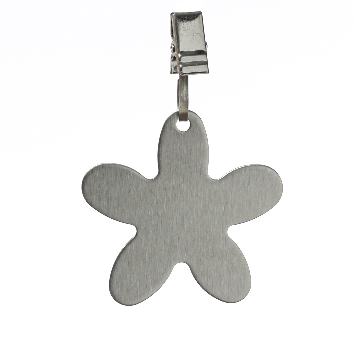 Tischdeckenbeschwerer BLUME - Tischtuchklammer - Edelstahl - 8er Set