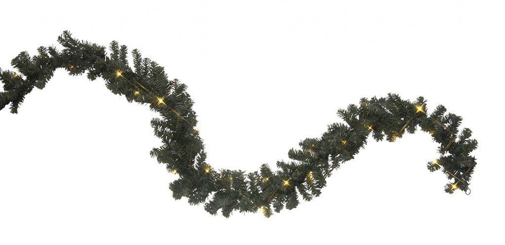 LED-Tannengirlande - Ottawal Line Outdoor - 72x Warmweiß - 5,00m  - Grün LED-Tannengirlande - Ottawal Line Outdoor - 72x Warmweiß - 5,00m  - Grün