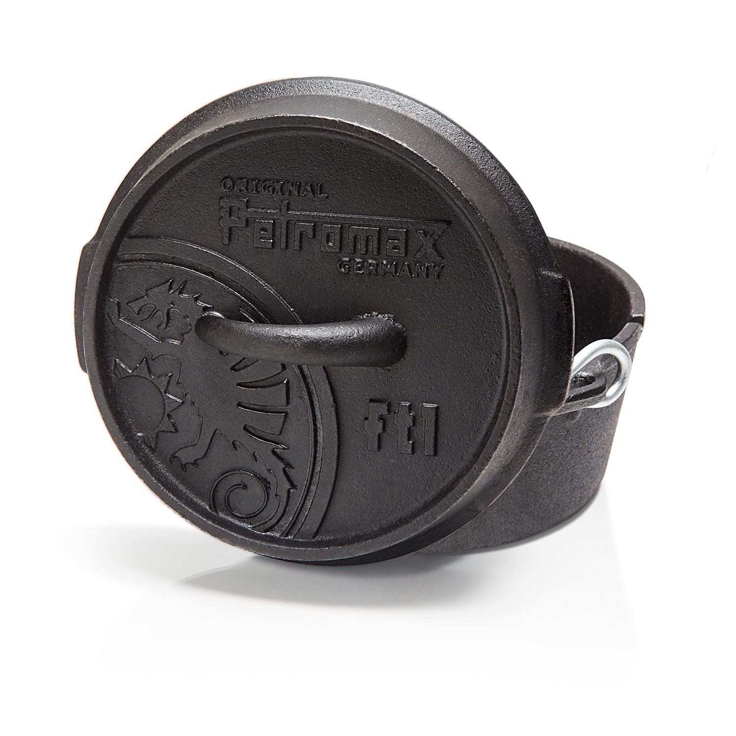 Petromax Feuertopf Dutch Oven ft1 mit planem Boden - 0,93L - Für Saucen