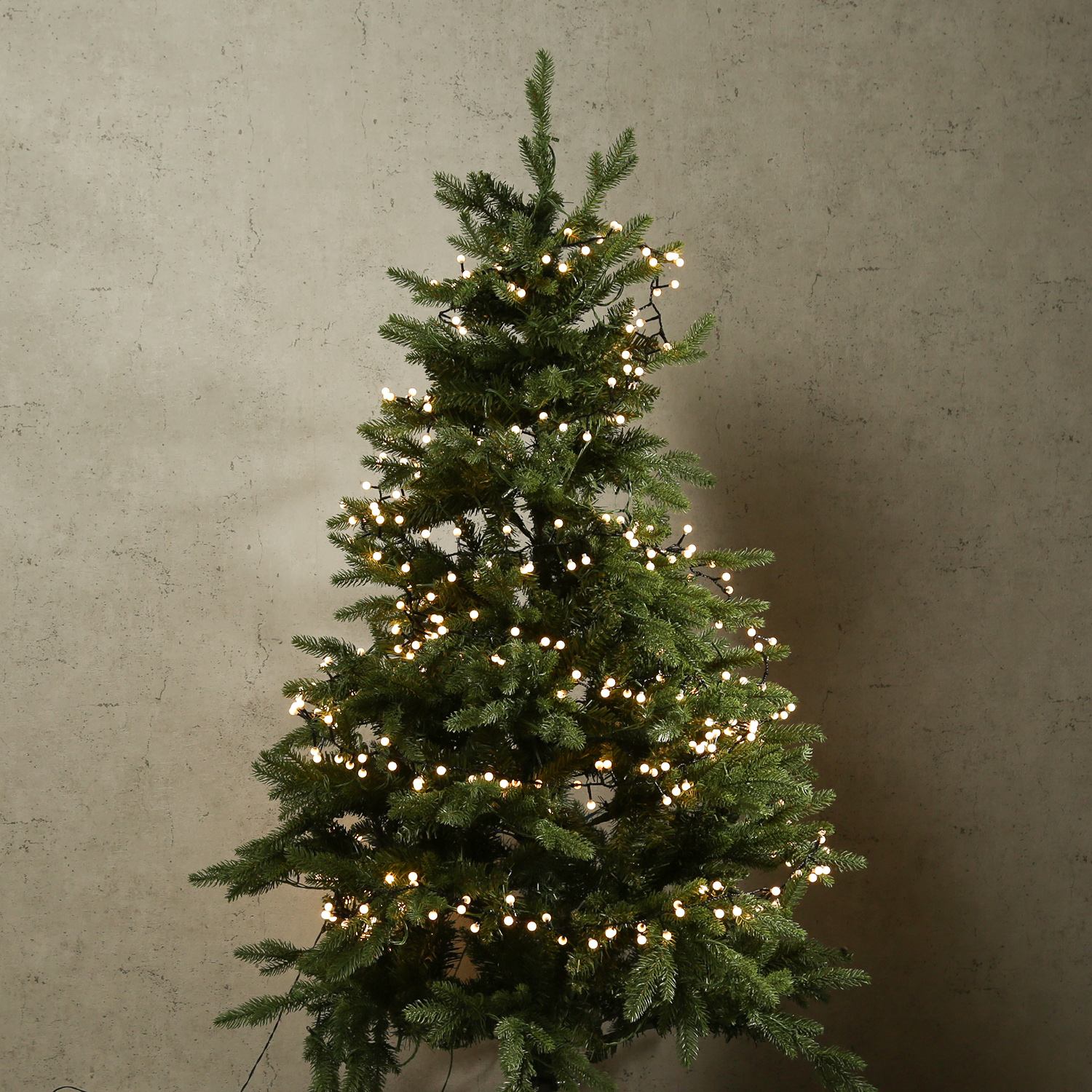 LED Lichterkette BERRY TWINKLE - 350 weiße Mini Kugeln - 8 Funktionen - Timer - L: 7,5m LED Lichterkette BERRY TWINKLE - 350 weiße Mini Kugeln - 8 Funktionen - Timer - L: 7,5m