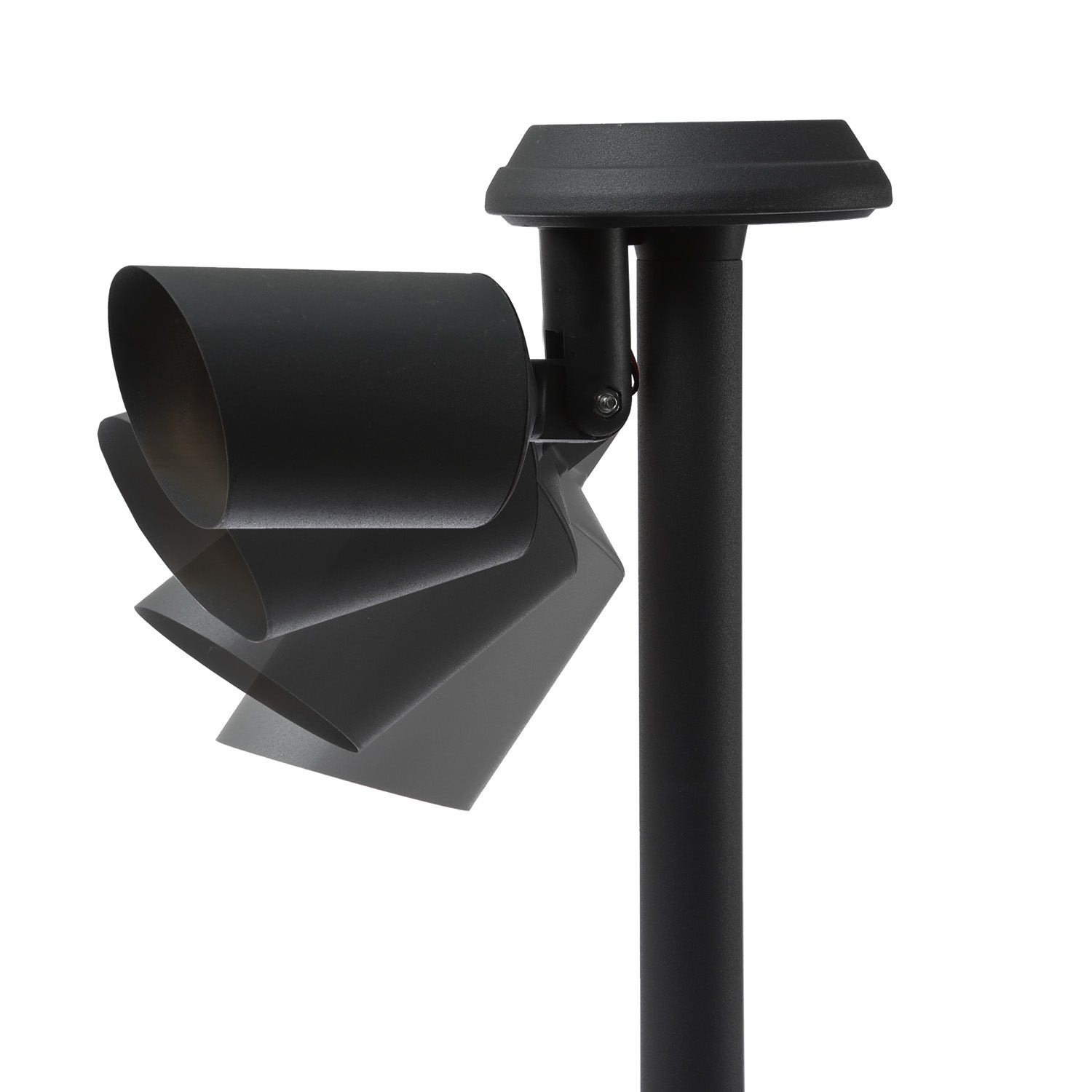 LED Solar Gartenstrahler - Gartenspot  - Dämmerungssensor - 3 Lumen - H: 25,5cm