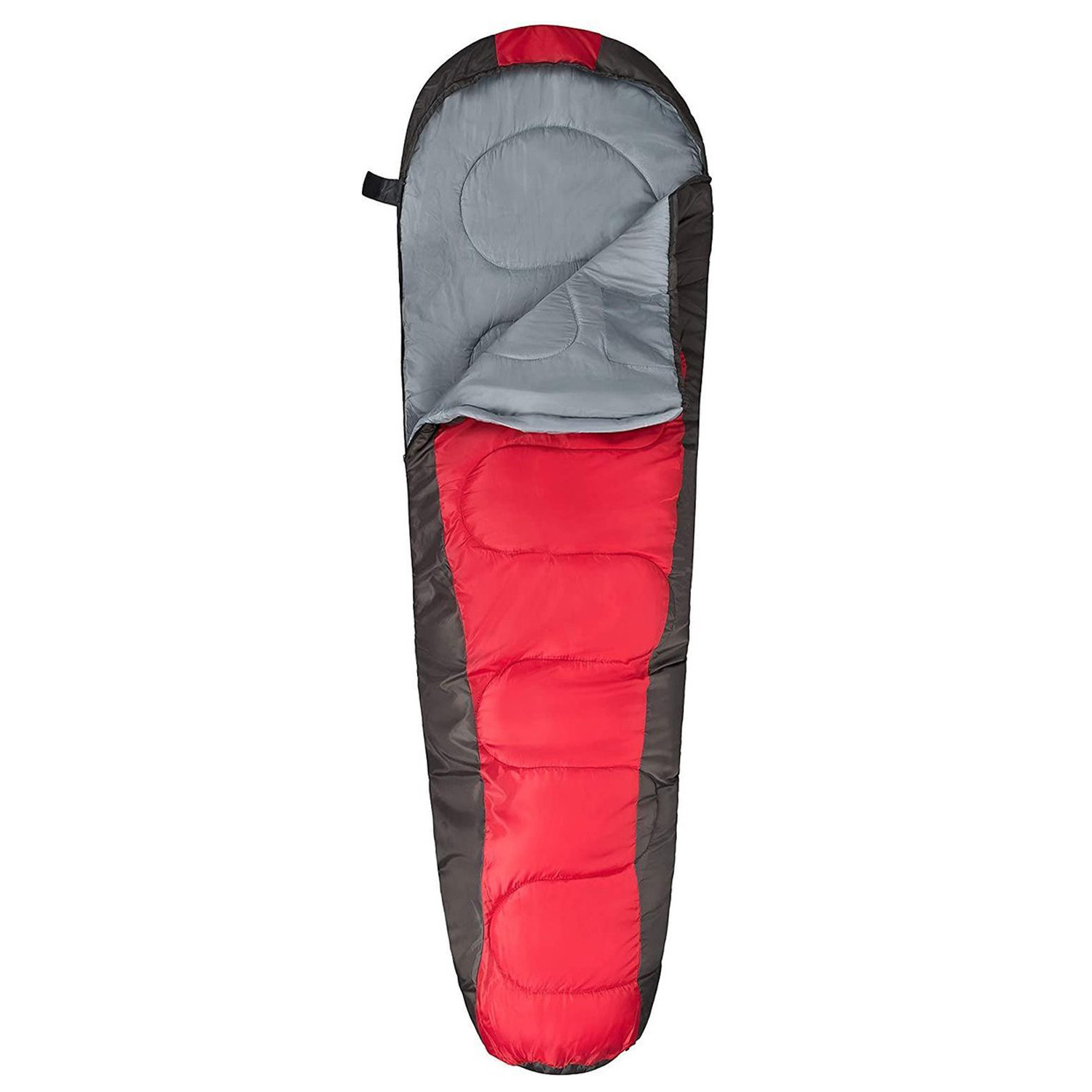 Mumienschlafsack rot