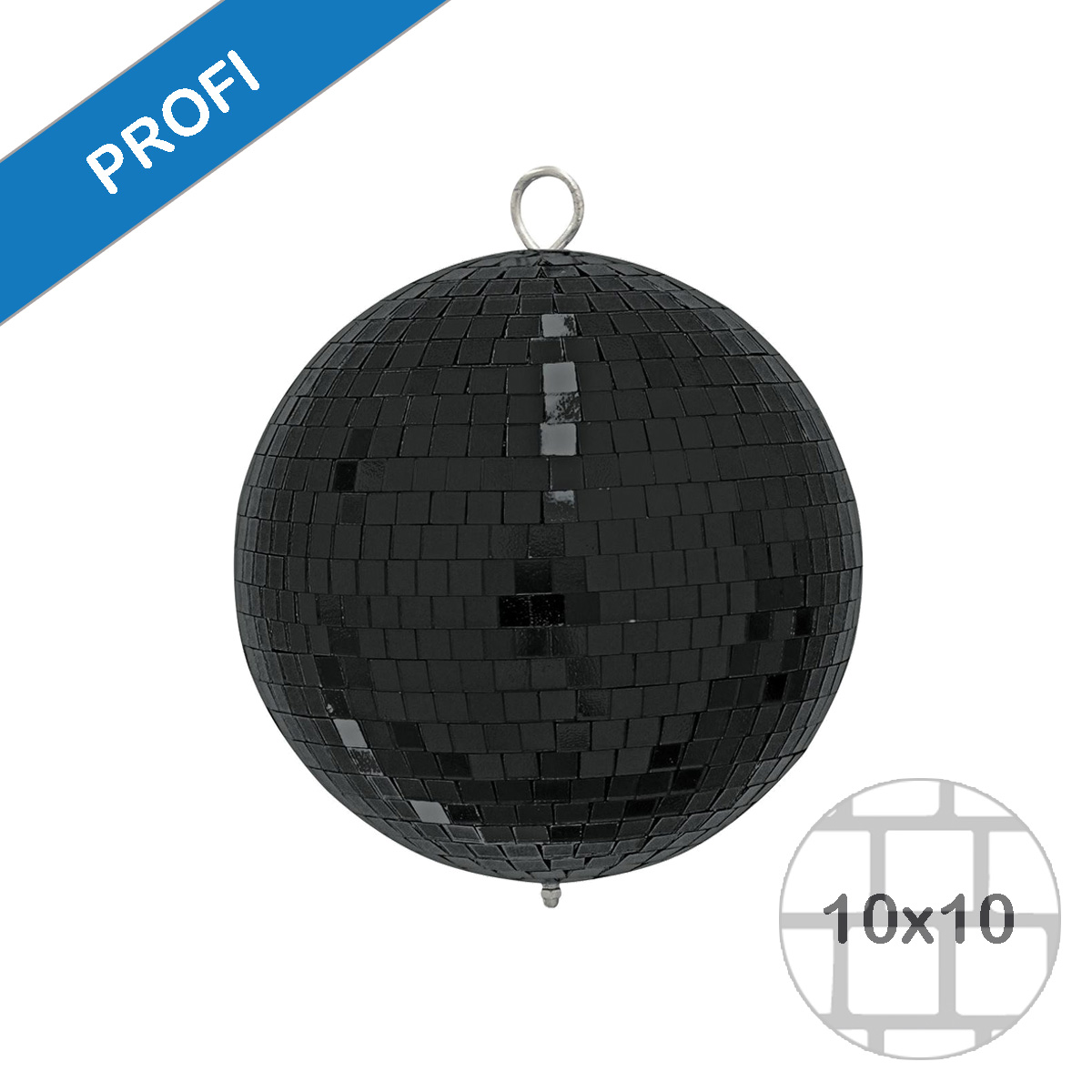 Spiegelkugel 20cm farbig schwarz- Diskokugel (Discokugel) zur Dekoration und Party- Echtglas - mirrorball black colored Spiegelkugel 20cm farbig schwarz- Diskokugel (Discokugel) zur Dekoration und Party- Echtglas - mirrorball black colored