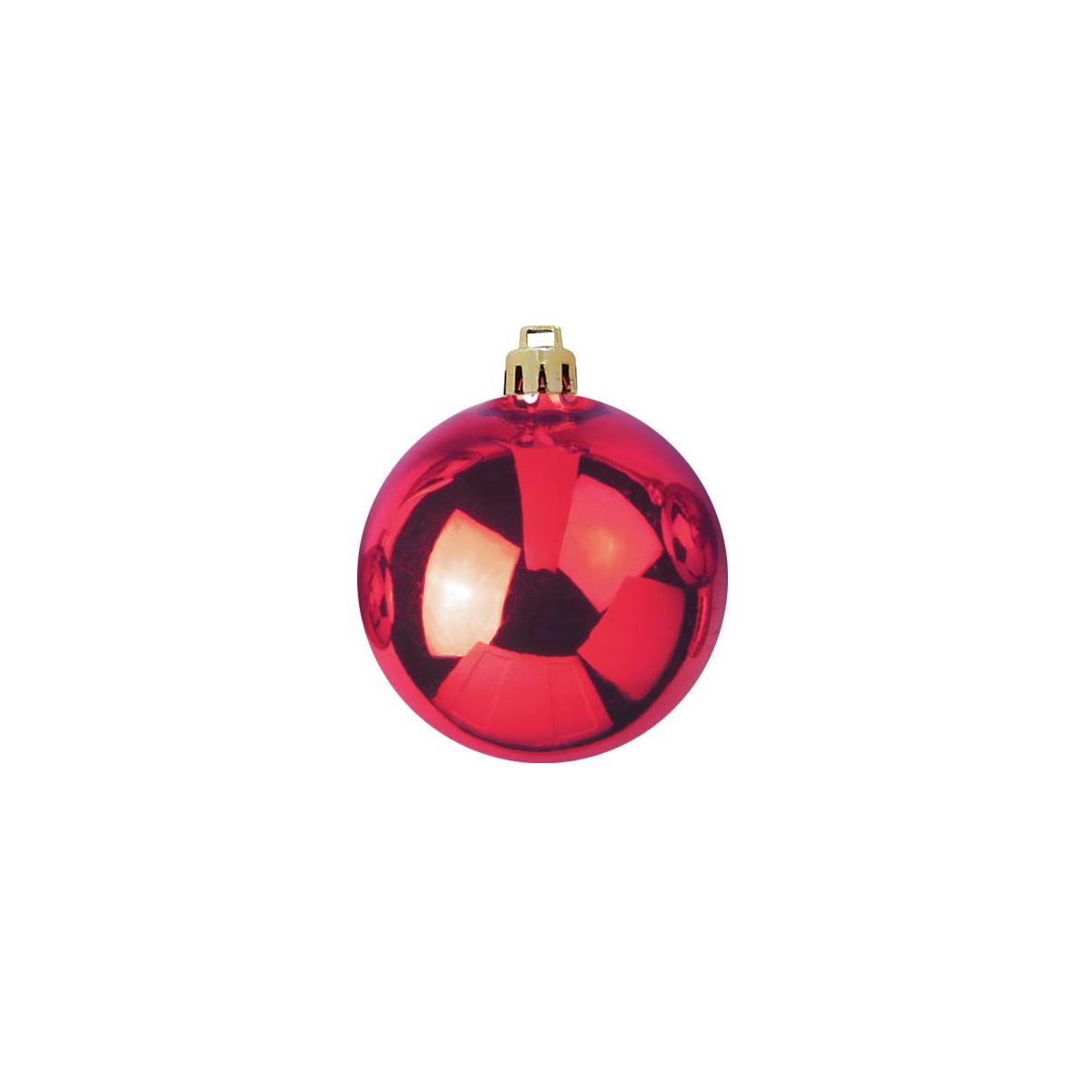 Dekokugeln rot - Weihnachtskugeln - für Innen und Außen - 4er Set - rot Dekokugeln rot - Weihnachtskugeln - für Innen und Außen - 4er Set - rot