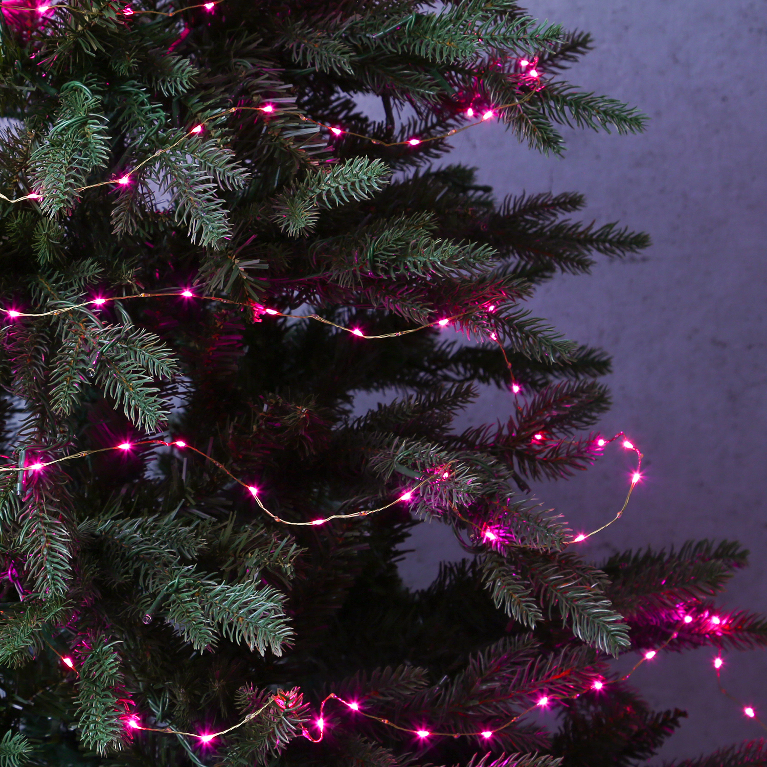 LED Drahtlichterkette Compact - 567 pink-/bernsteinfarbene LED - L: 9m - 8 Funkt. - Trafo - gold LED Drahtlichterkette Compact - 567 pink-/bernsteinfarbene LED - L: 9m - 8 Funkt. - Trafo - gold