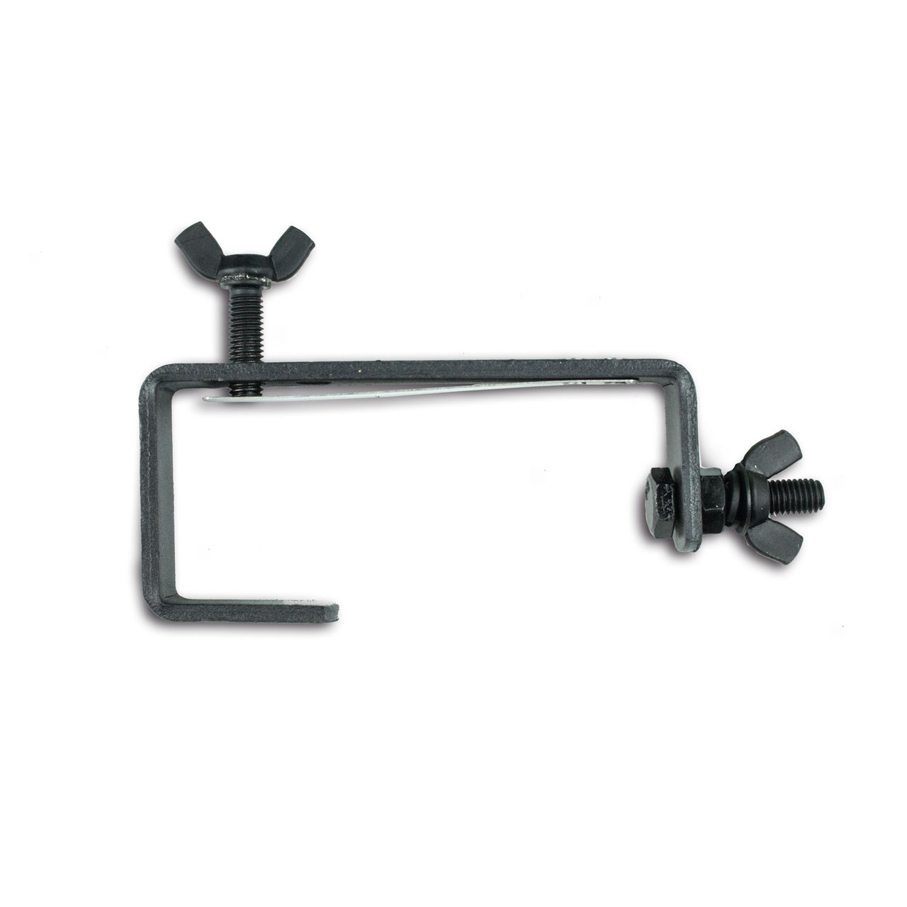 Theaterhaken 50kg Set CC-50 schwarz (5 Stück) - Stabiler Montagehaken mit Schutzlippe - bis 50kg | DELTATRUSS Theaterhaken 50kg Set CC-50 schwarz (5 Stück) - Stabiler Montagehaken mit Schutzlippe - bis 50kg | DELTATRUSS