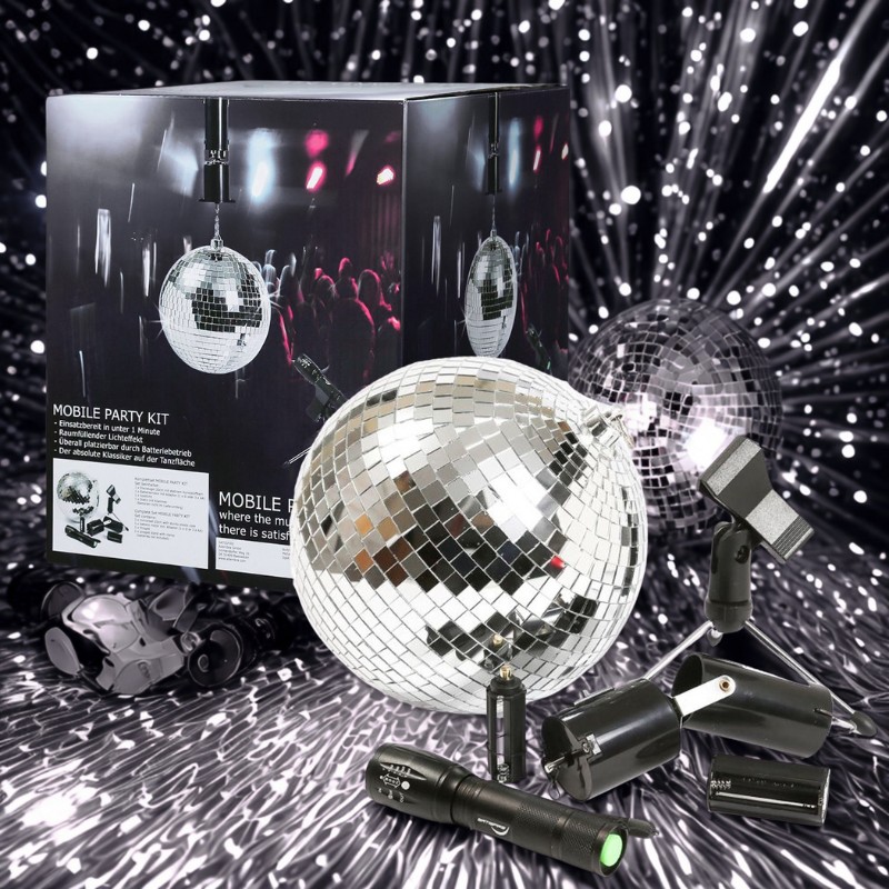 Discokugel Set - Mobile Party Kit