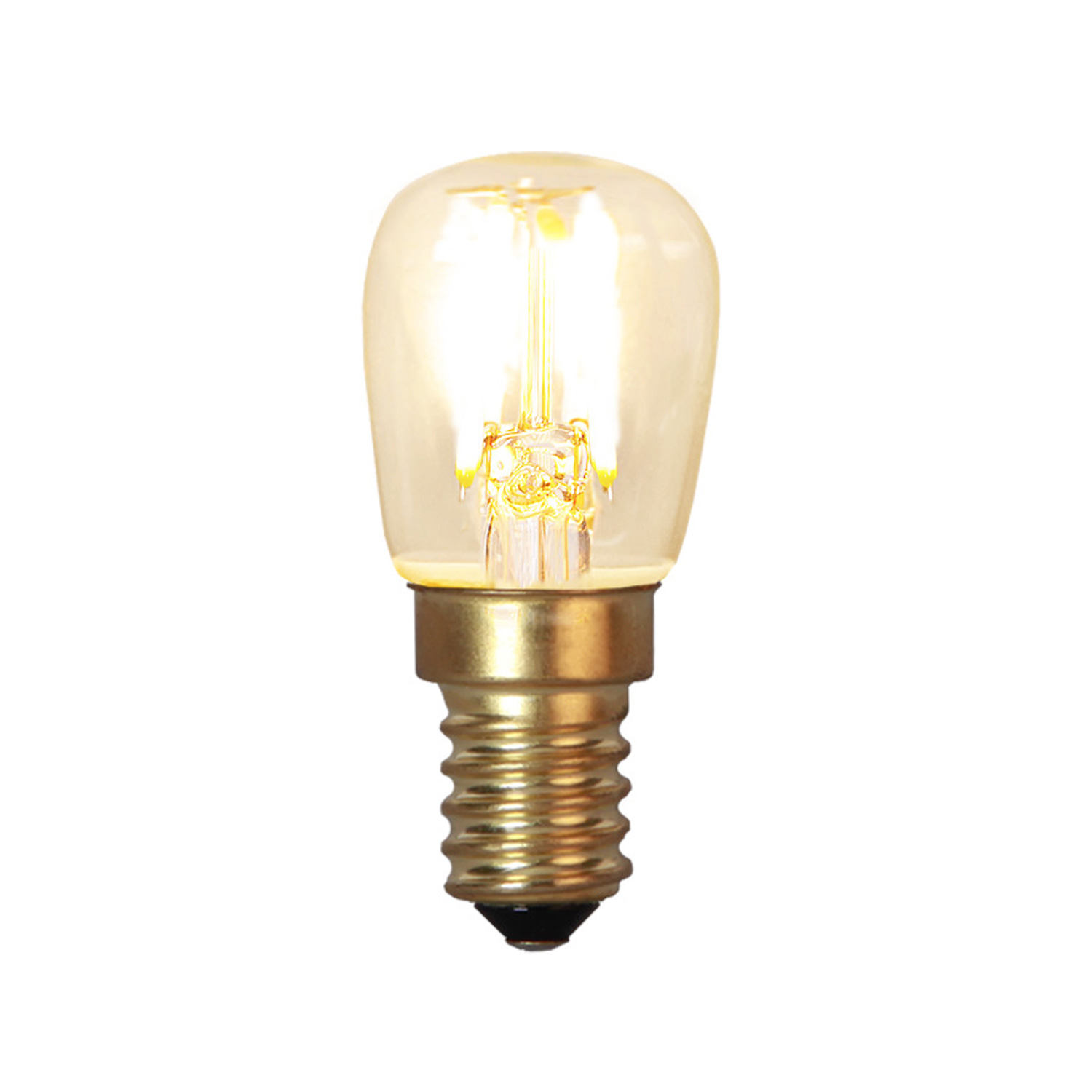 LED Leuchtmittel GLOW - ST26 - E14 - 1,4W - warmweiss 2100K - 60lm - dimmbar LED Leuchtmittel GLOW - ST26 - E14 - 1,4W - warmweiss 2100K - 60lm - dimmbar
