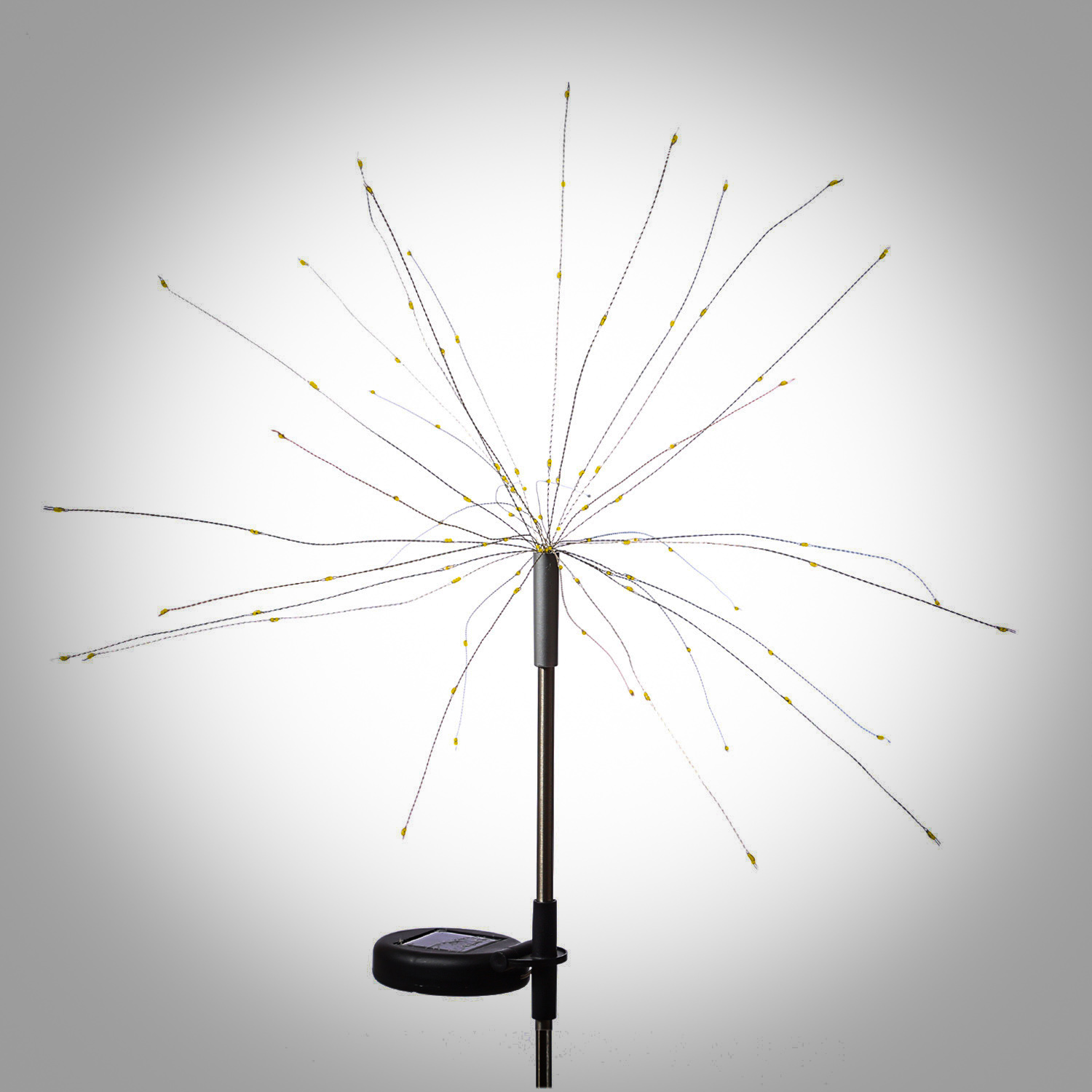 LED Solarstab FEUERWERK - Gartendeko - 90 warmweiße LED - H: 90cm - Dämmerungssensor LED Solarstab FEUERWERK - Gartendeko - 90 warmweiße LED - H: 90cm - Dämmerungssensor