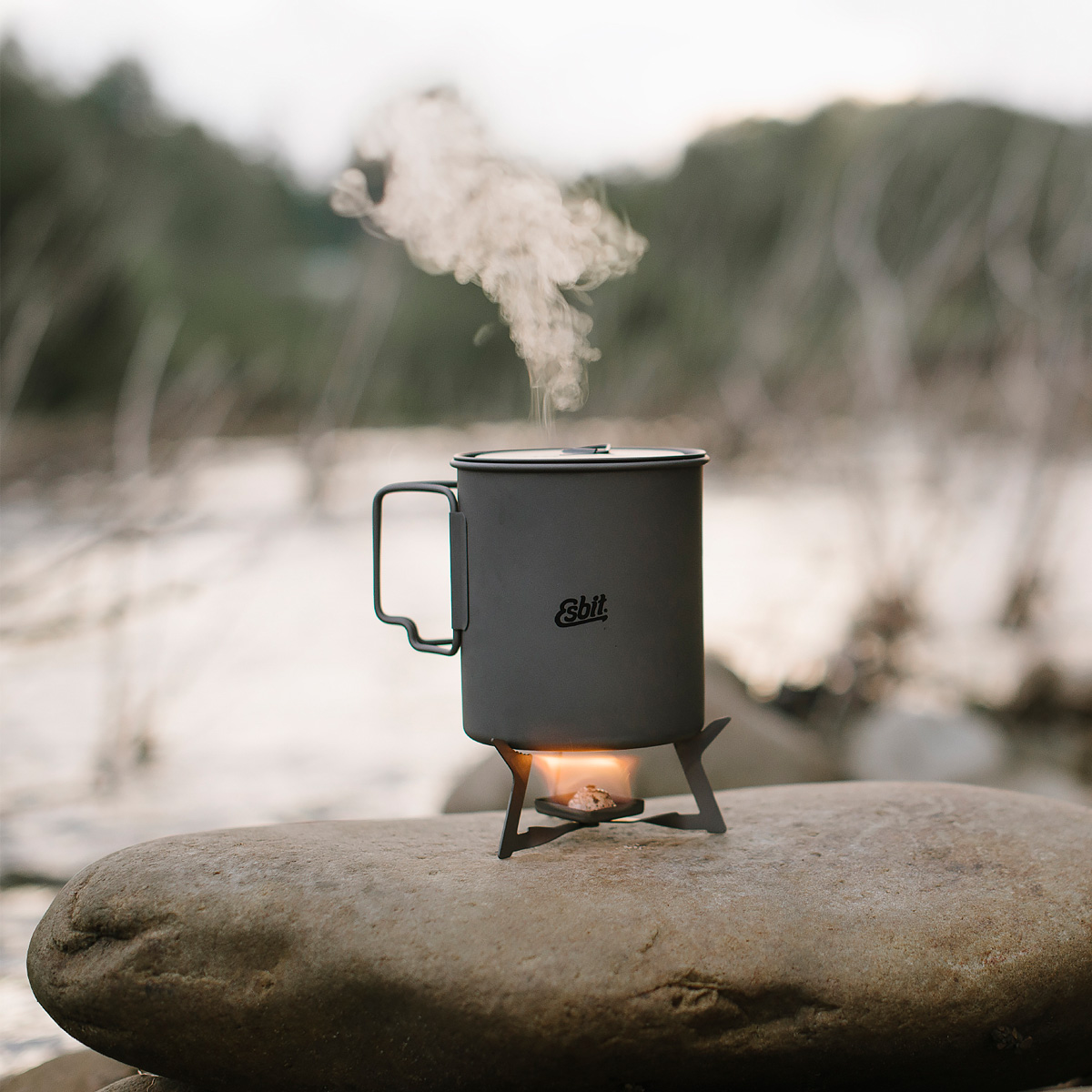 ESBIT Titan-Topf, 0.75L - idealer outdoor Kochtopf - nur 106g
