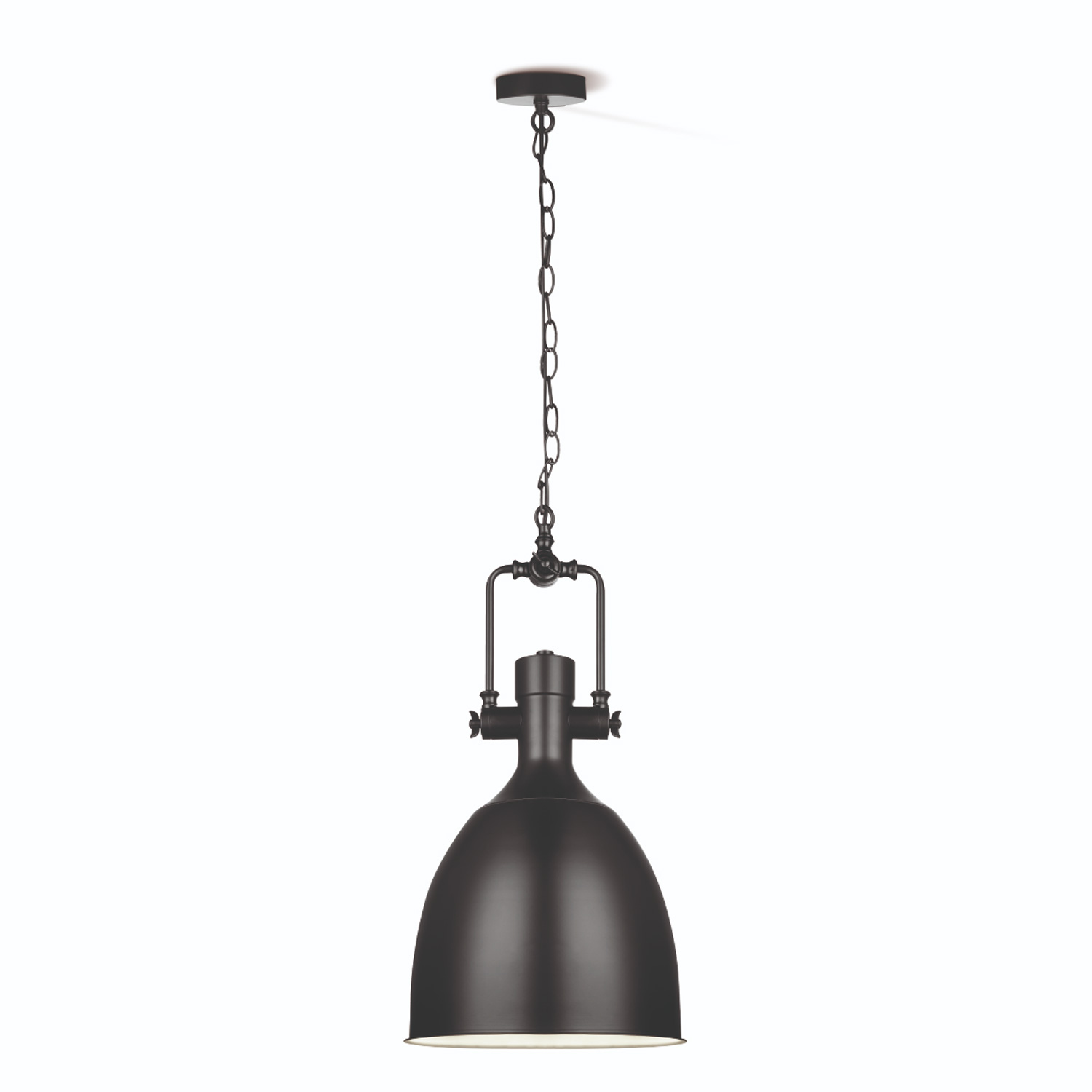 Hängelampe DIVE 29 matt schwarz - industrielles Design - E27 Fassung - D: 28,5cm Hängelampe DIVE 29 matt schwarz - industrielles Design - E27 Fassung - D: 28,5cm