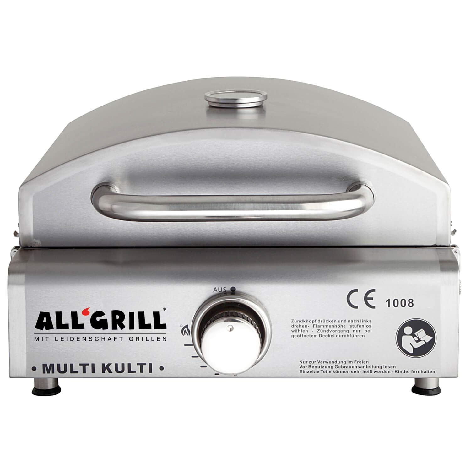 ALL'GRILL MULTI-KULTI mit Steakzone-Keramikbrenner und Zündsicherung