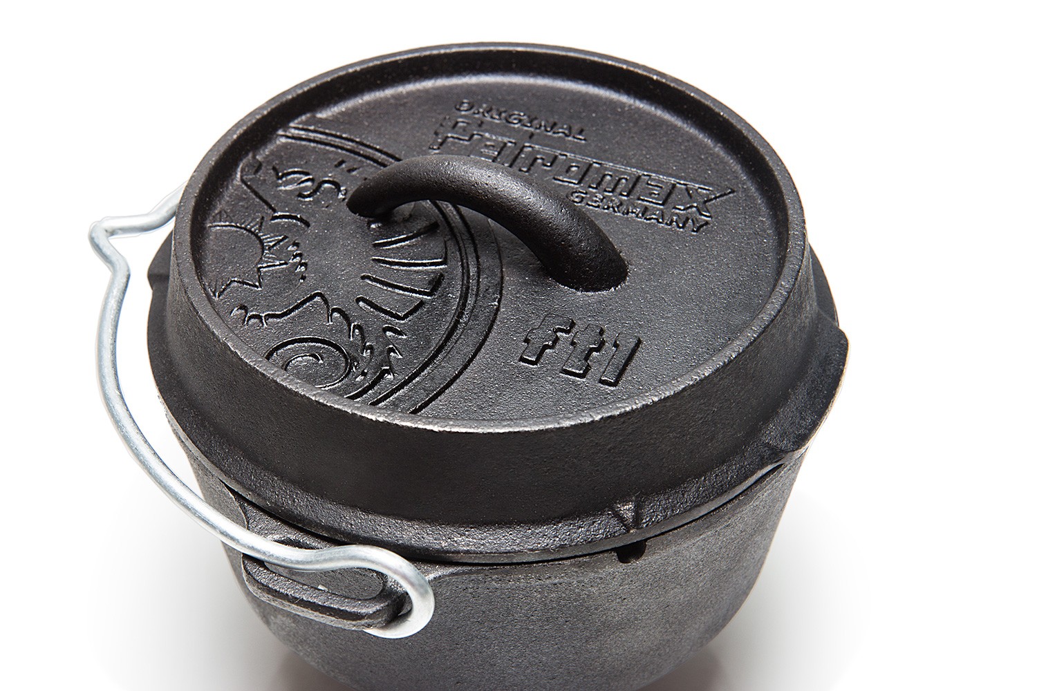 Petromax Feuertopf Dutch Oven ft1 mit Füßen - 0,93L - Für Saucen