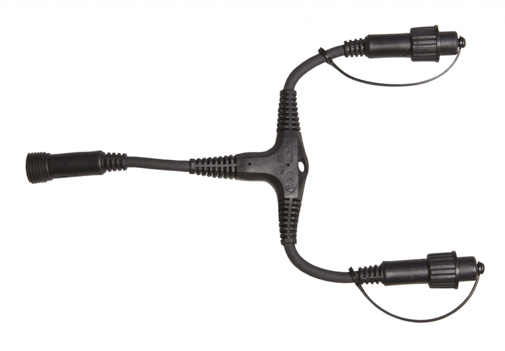 System LED Black | Verteiler | koppelbar | exkl. Trafo | T-Verbinder