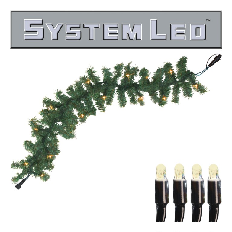 System LED Black | Girlande | koppelbar | exkl. Trafo | 6,00m | 100x Warmweiß System LED Black | Girlande | koppelbar | exkl. Trafo | 6,00m | 100x Warmweiß