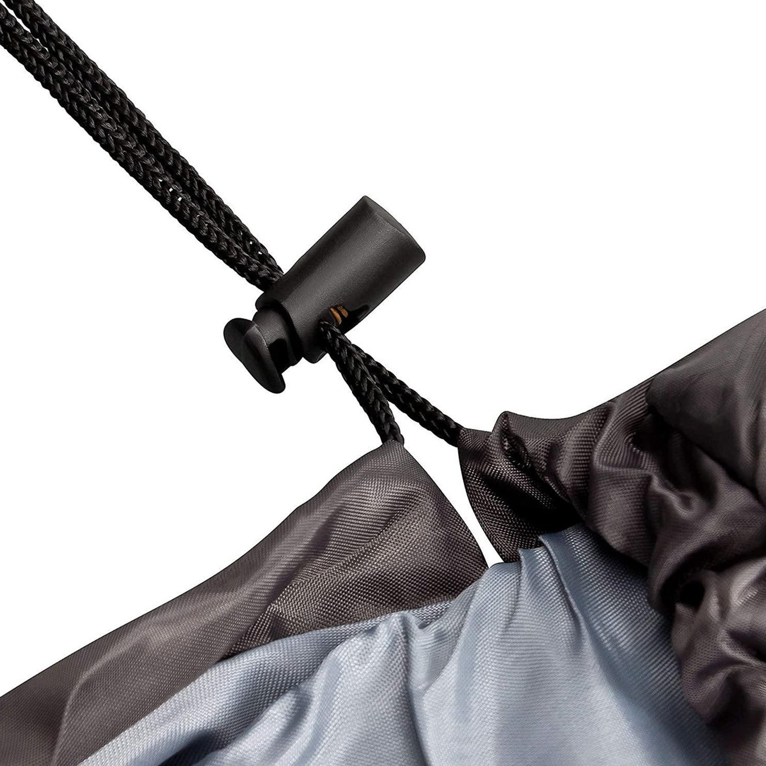 Mumienschlafsack rot/grau - bequemer Sommerschlafsack 13-25°