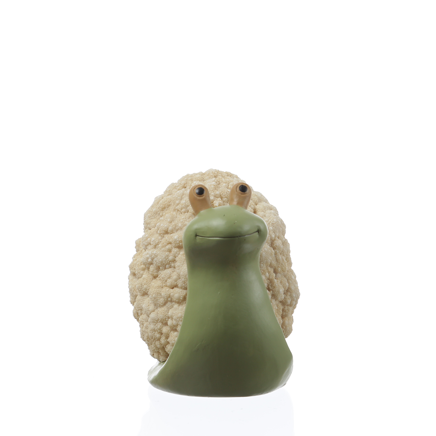Schnecke BLUMENKOHL - Gartenfigur - Dekofigur - Polyresin - H: 11cm - für Außen Schnecke BLUMENKOHL - Gartenfigur - Dekofigur - Polyresin - H: 11cm - für Außen