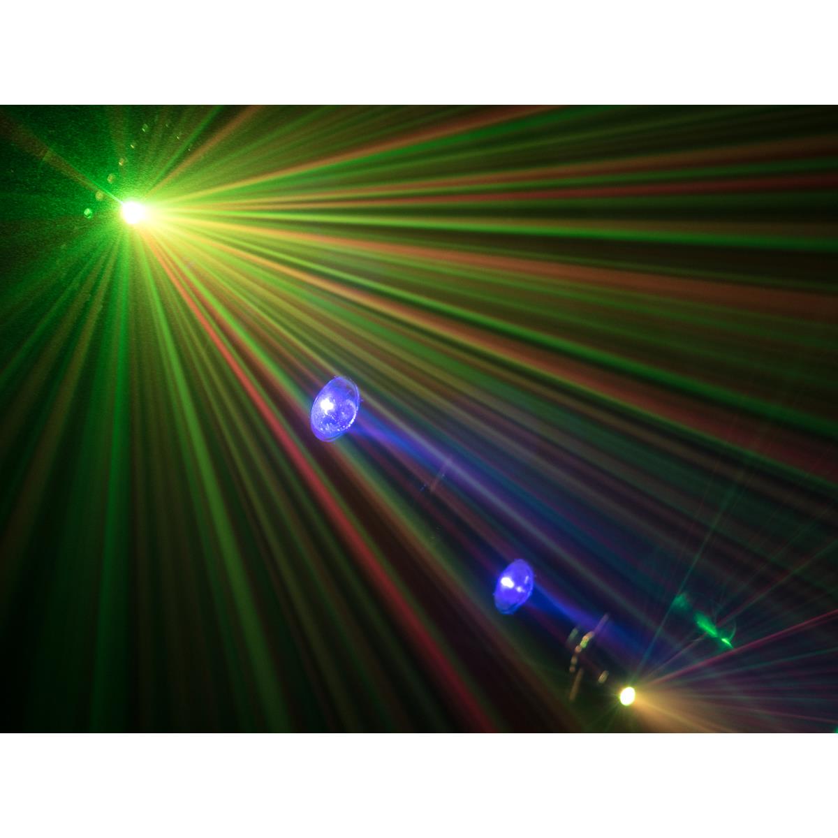 LED Multi FX Laser Bar - Die komplette Lichtshow für Deine Party LED Multi FX Laser Bar - Die komplette Lichtshow für Deine Party