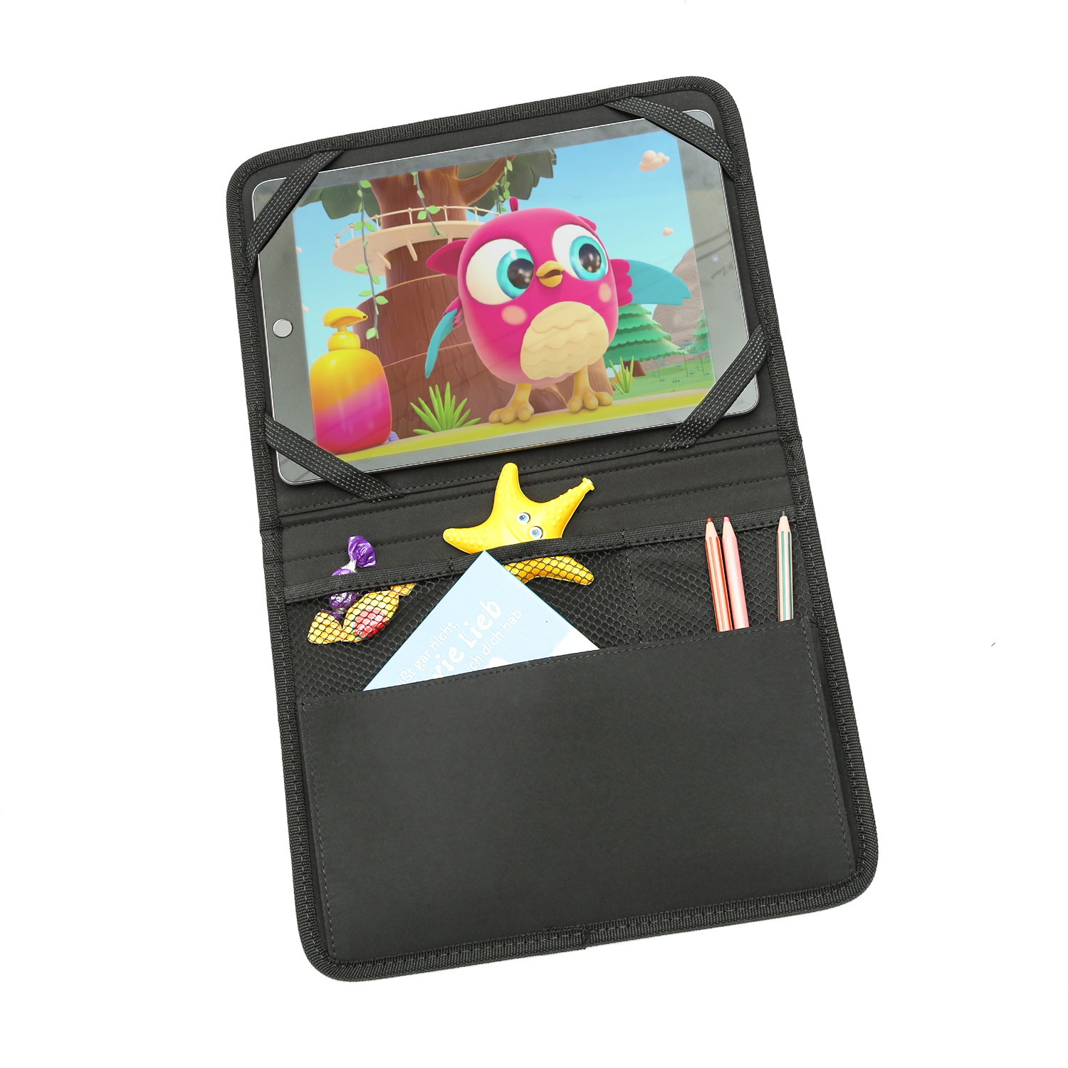 2 Stück Tablet Organizer für Auto Rücksitz - Aufbewahungstasche - Auto-Rückenlehnentasche