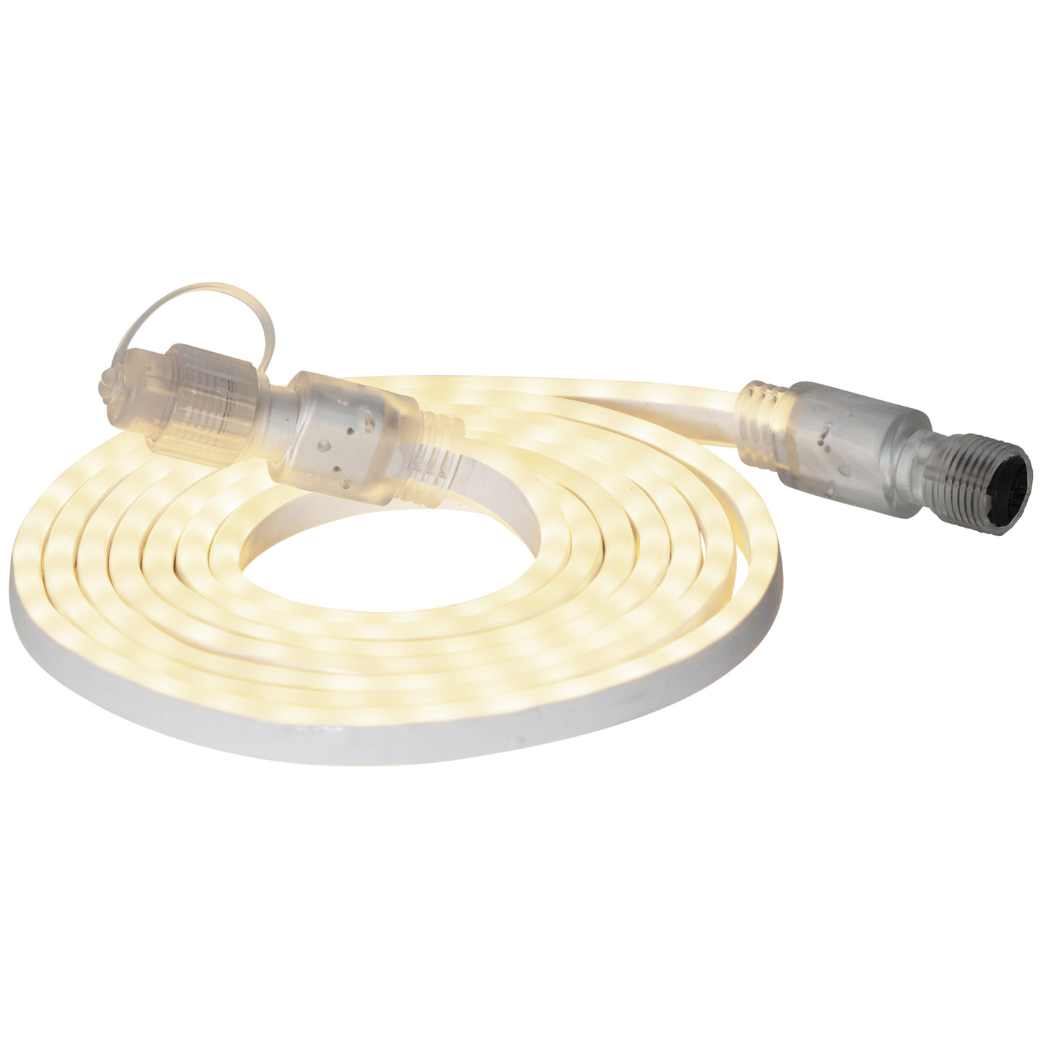 System 24 - LED Lichtschlauch 3m - koppelbar - Erweiterung - 180 warmweiße LED - ohne Trafo