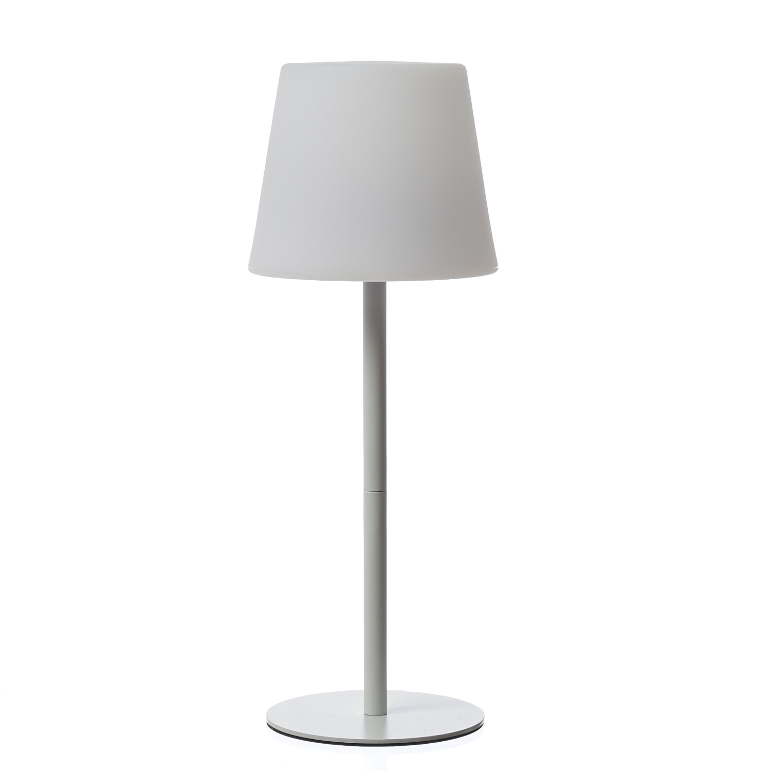 LED Garten Tischlampe - 4 Helligkeitsstufen - 2 Höhen - H: 40cm - wiederaufladbar per USB - f. Außen LED Garten Tischlampe - 4 Helligkeitsstufen - 2 Höhen - H: 40cm - wiederaufladbar per USB - f. Außen