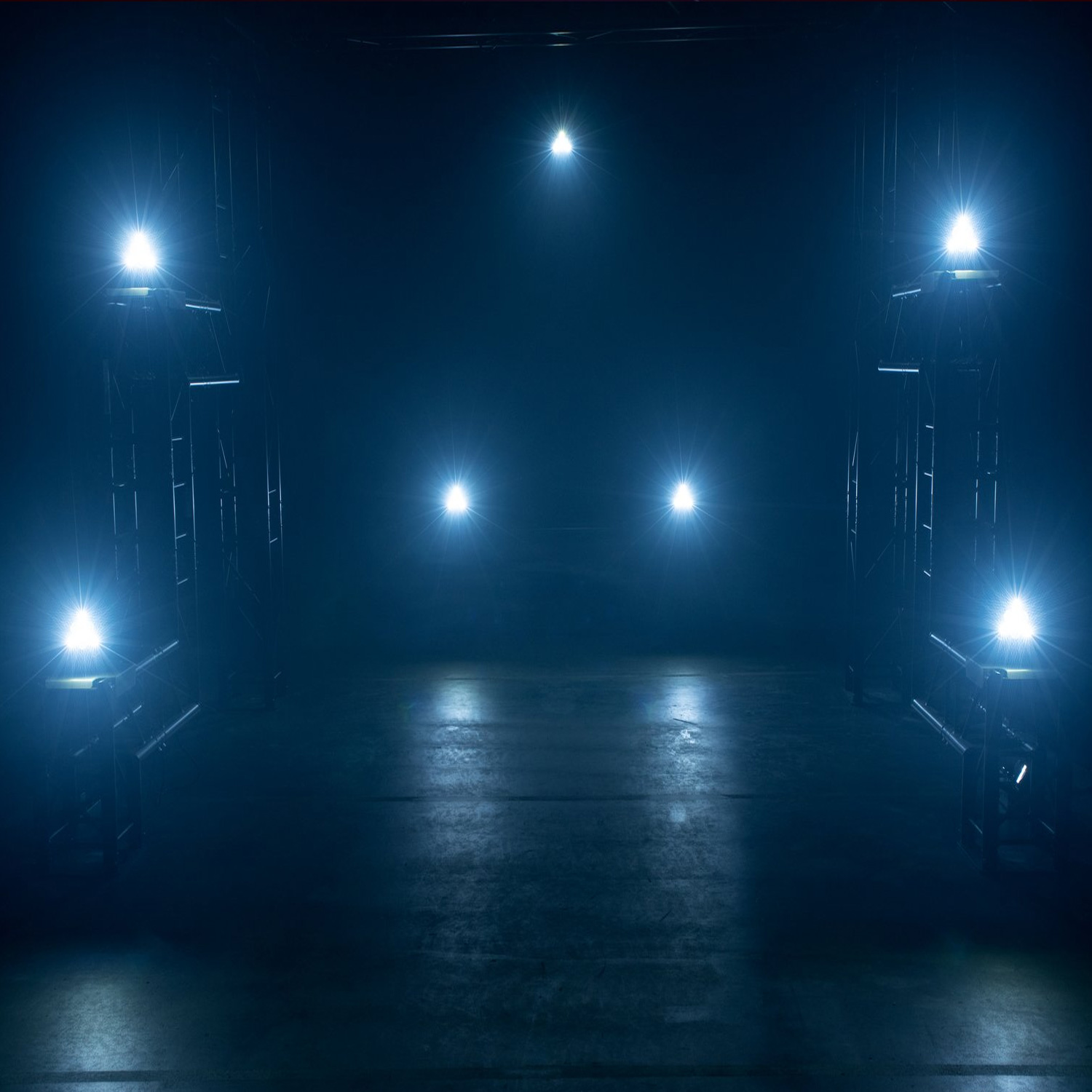 LED Party Multieffekt HYBRID - Farbiges Licht + Stroboskop