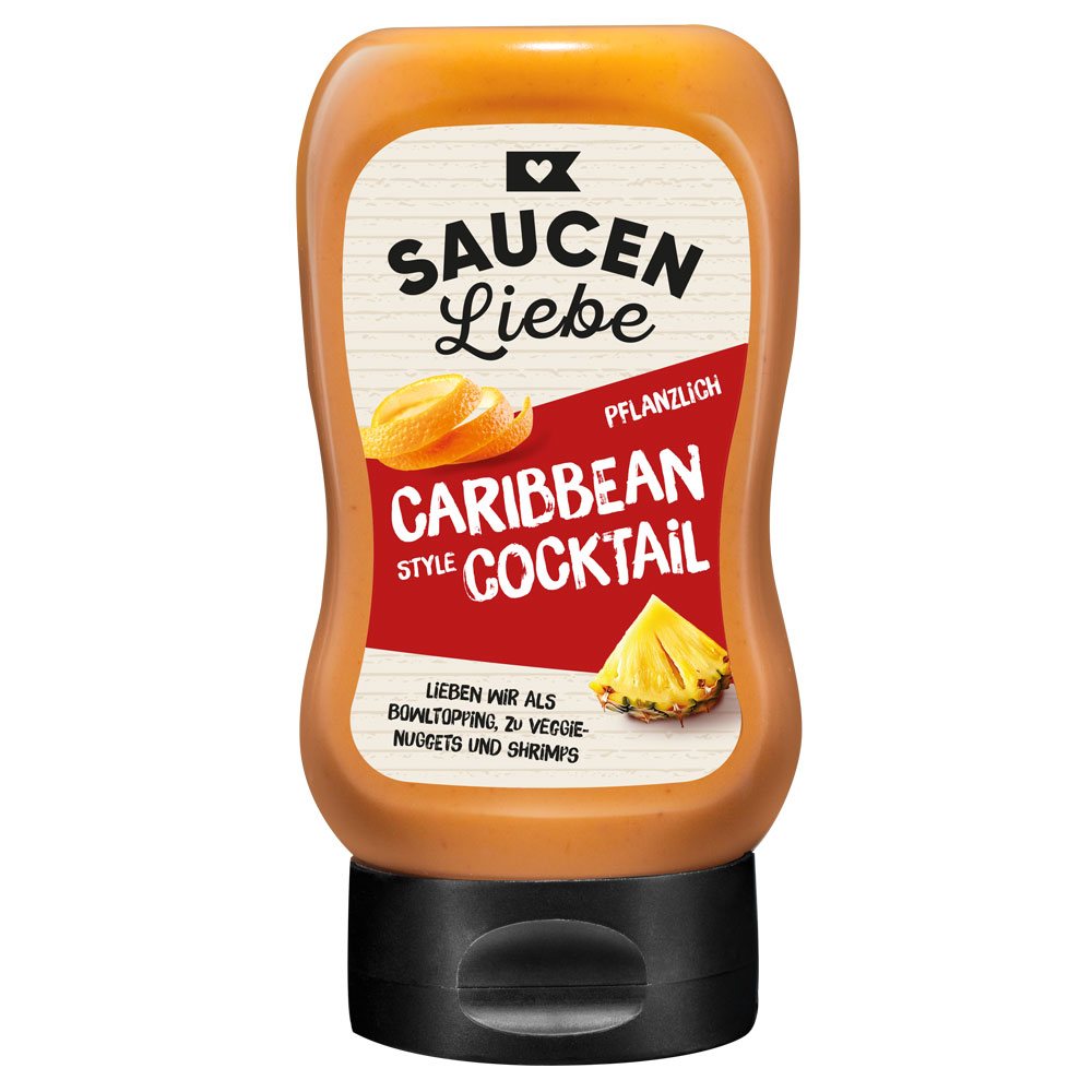 Saucen Liebe - Caribbean Style Cocktailsauce - 300ml - vegan Saucen Liebe - Caribbean Style Cocktailsauce - 300ml - vegan