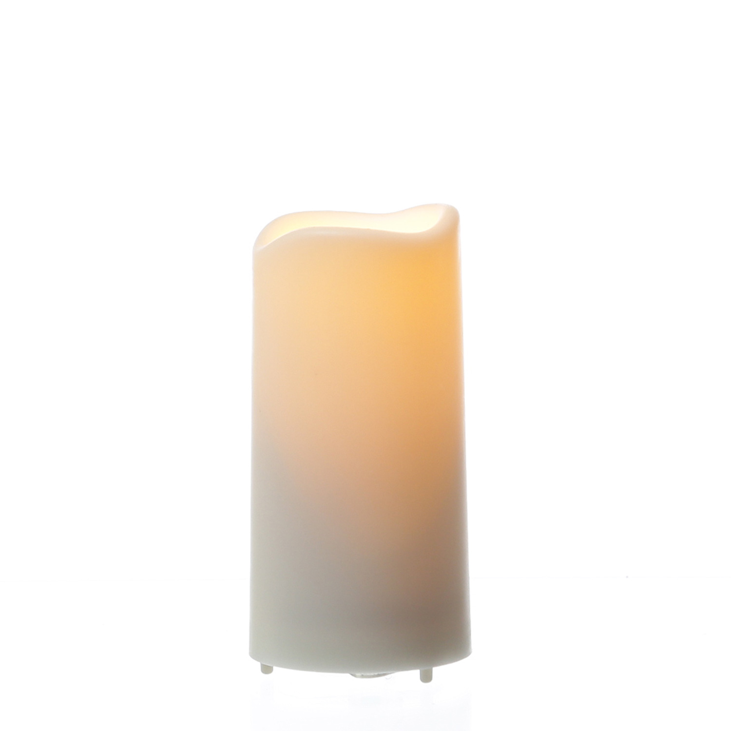 LED Mini Kerze/Grabkerze - flackernd - H: 10cm, D: 5cm - Timer + Sensor - bis 750h - weiß LED Mini Kerze/Grabkerze - flackernd - H: 10cm, D: 5cm - Timer + Sensor - bis 750h - weiß