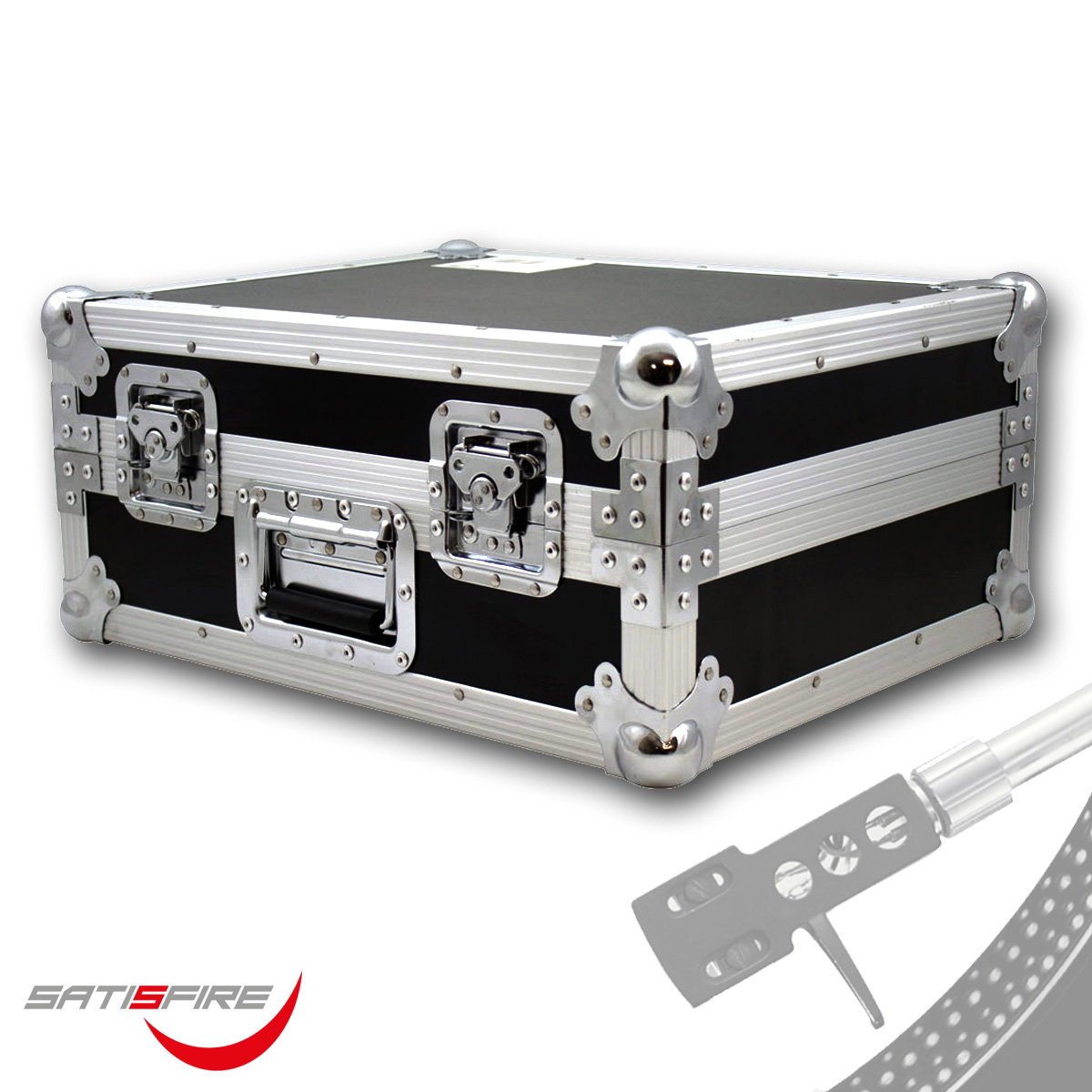 TT-PRO Case - professionelles Flightcase für Plattenspieler | Transportkoffer