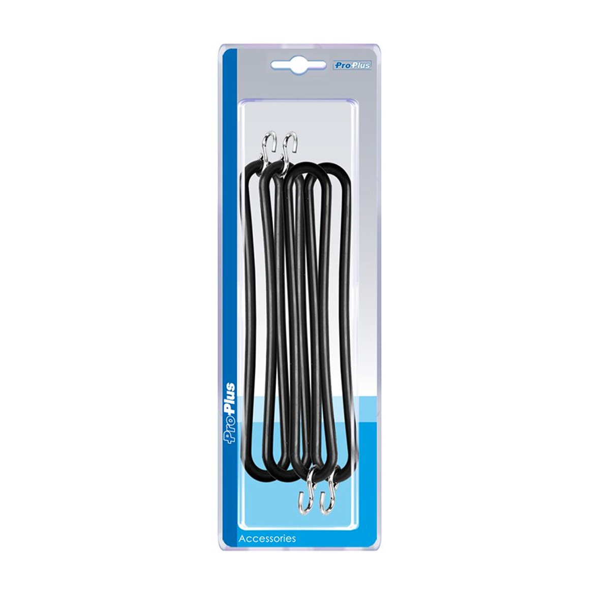 Gummi-Spannring 200mm mit S-Haken 4 Stück