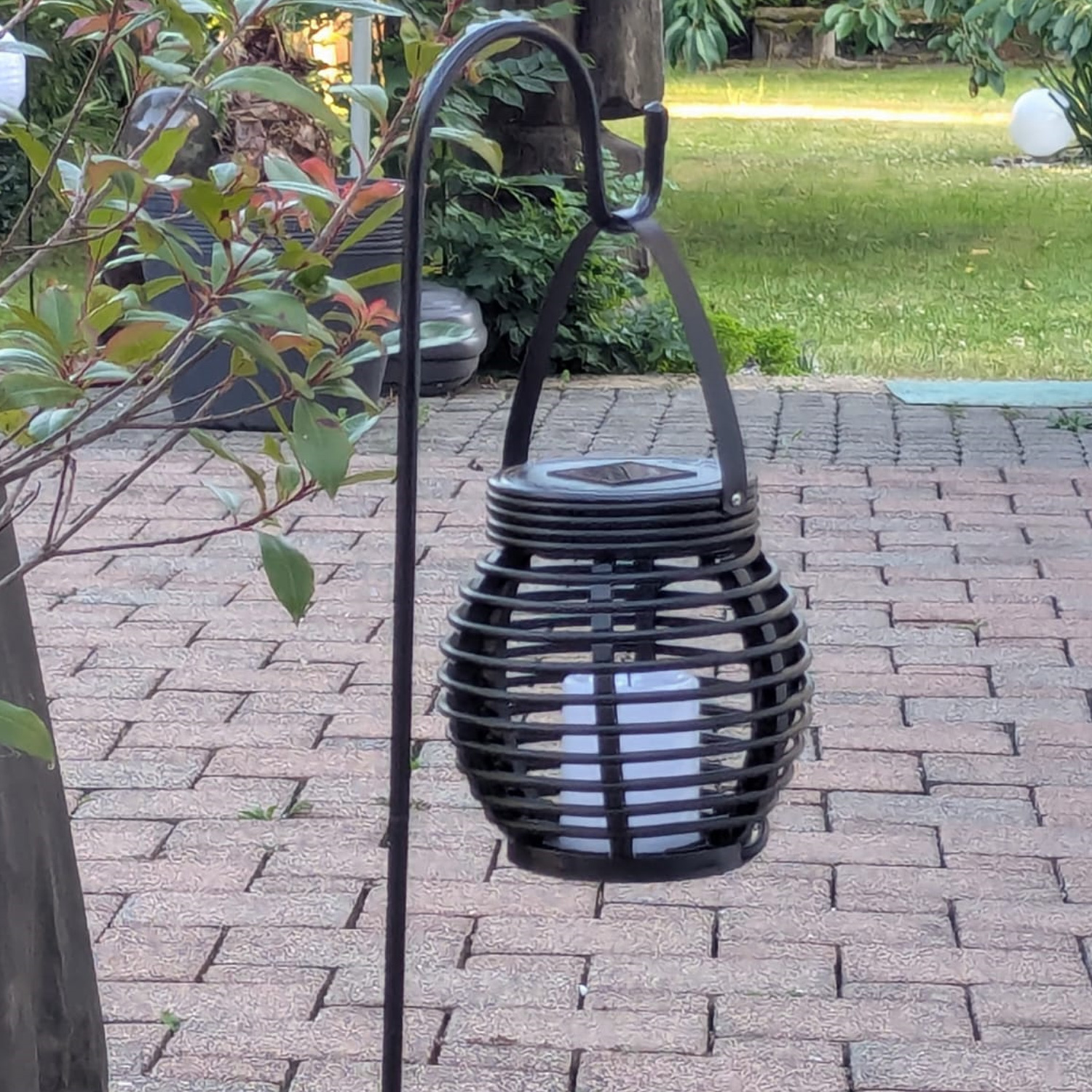 Gartenspieß für Laternen/Leuchten/Gartendeko - Gartenstecker - Schäferhaken - 60-120cm