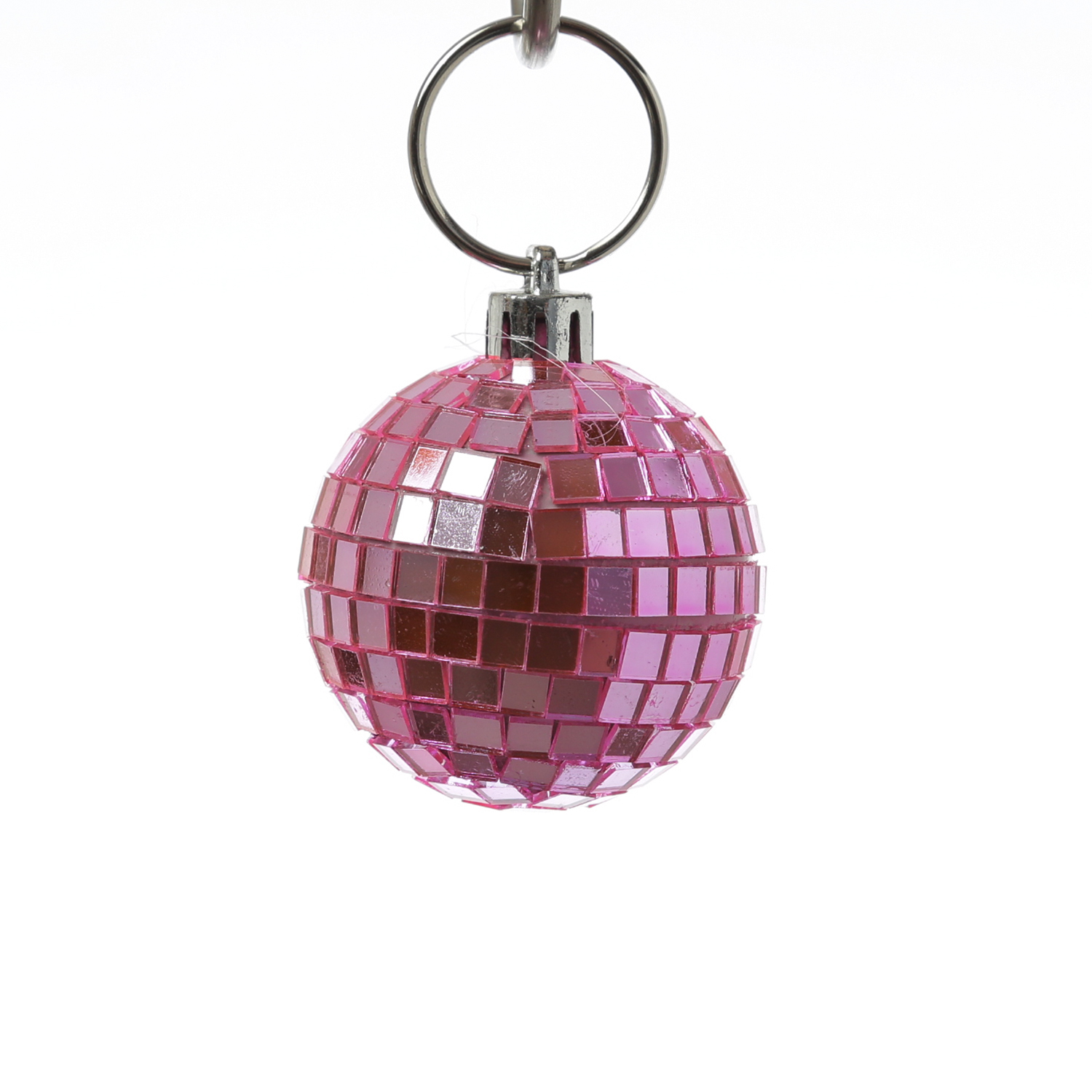 Christbaumschmuck Discokugel - Spiegelkugel 5cm  - Weihnachtskugel - 5x5mm Spiegel - rosa - 12St. Christbaumschmuck Discokugel - Spiegelkugel 5cm  - Weihnachtskugel - 5x5mm Spiegel - rosa - 12St.