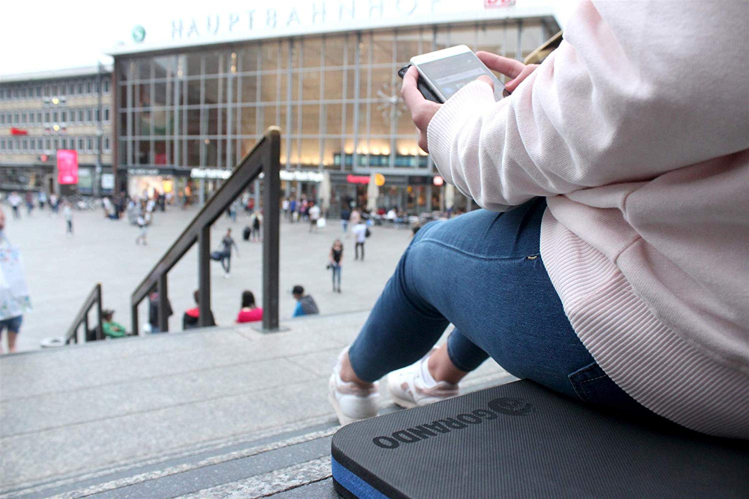 GORANDO® Premium EVA Kniekissen - 44x22cm - für Garten, Haus, Werkstatt - Kniepad - rot - 10er set GORANDO® Premium EVA Kniekissen - 44x22cm - für Garten, Haus, Werkstatt - Kniepad - rot - 10er set