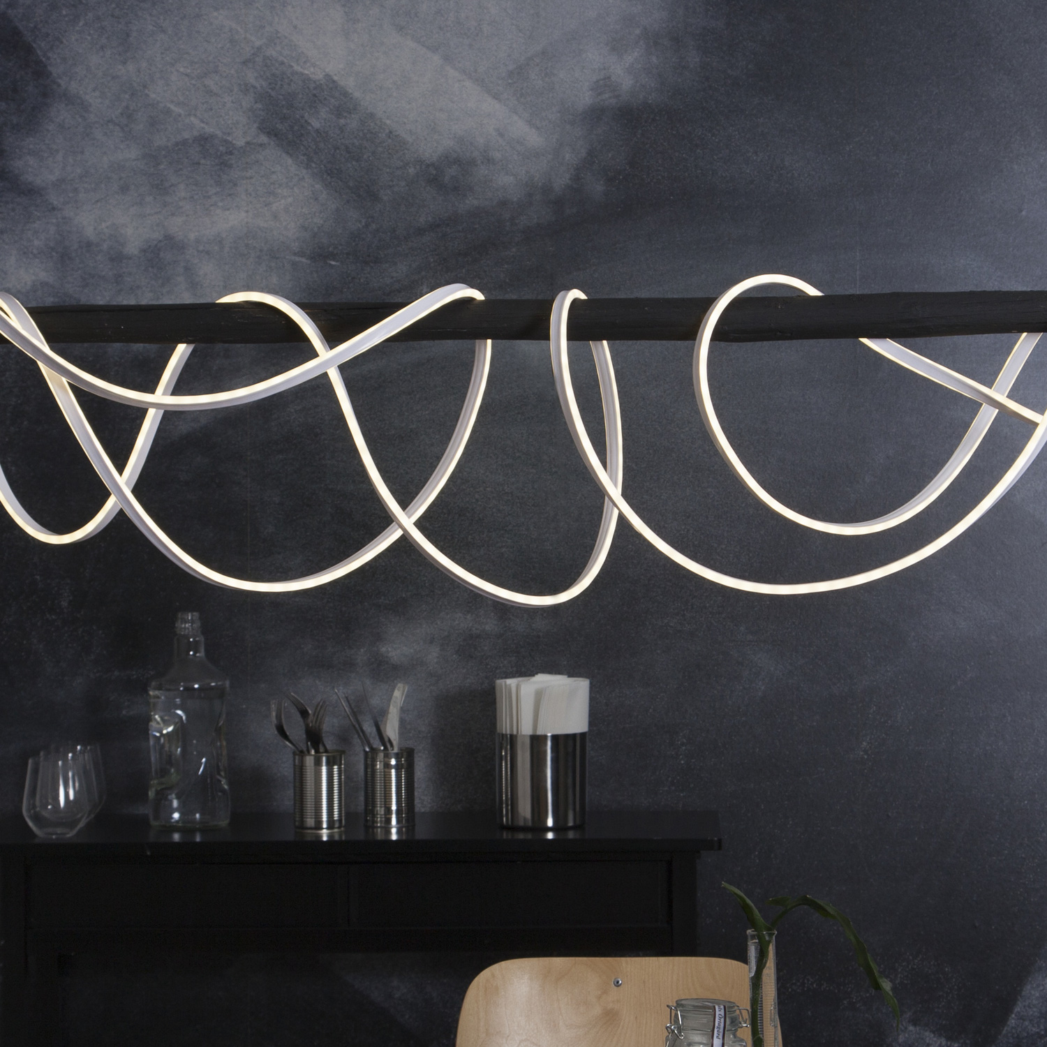 NEOLED Lichtschlauch - zweiseitig - 360LED - 6m - neutralweiß - für Innen/Außen