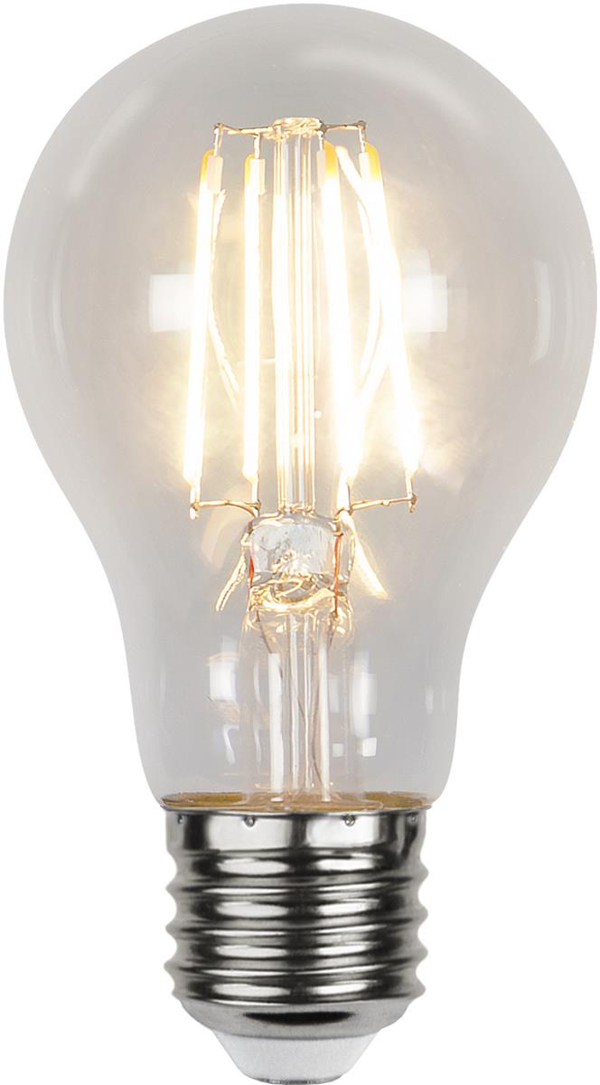 LED Tropfenlampe SENSOR-FILA A60 - E27 - 7W - warmweiss 2700K - 800lm - klar LED Tropfenlampe SENSOR-FILA A60 - E27 - 7W - warmweiss 2700K - 800lm - klar