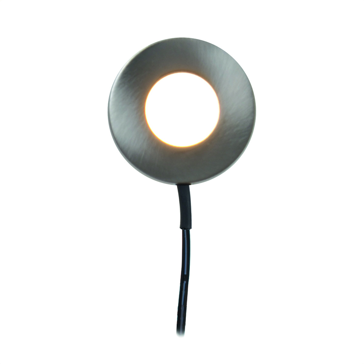 LED Aufbauspot COB 3000 - 12V - 3000K - 150lm - 1,8W - 4cm x 0,75cm - Edelstahl