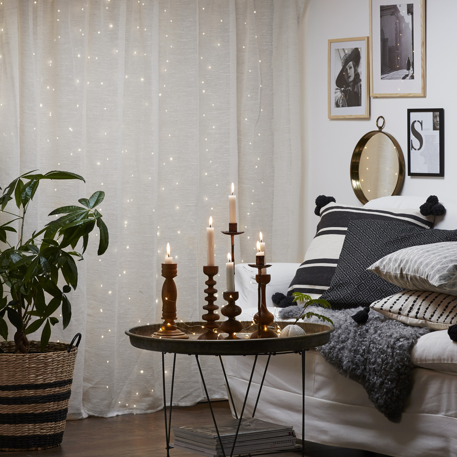 LED Drahtlichterkette Lichtbündel 5 Stränge Drähte Deko Timer Batterie für Innen LED Drahtlichterkette Lichtbündel 5 Stränge Drähte Deko Timer Batterie für Innen