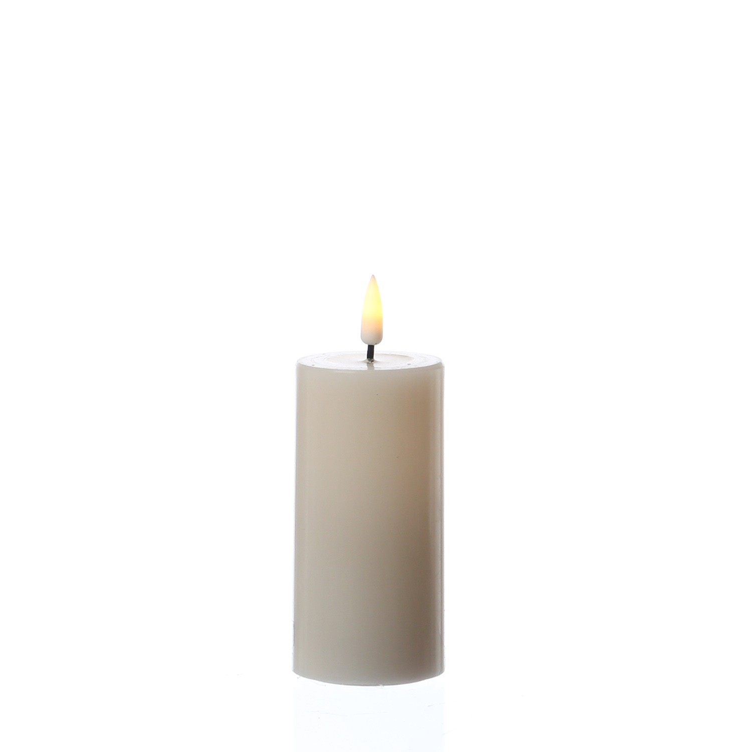 LED Kerzenset MIA - Echtwachs - H: 10cm/D: 5cm - mit Batterien/Fernbedienung - creme - 4er Set LED Kerzenset MIA - Echtwachs - H: 10cm/D: 5cm - mit Batterien/Fernbedienung - creme - 4er Set